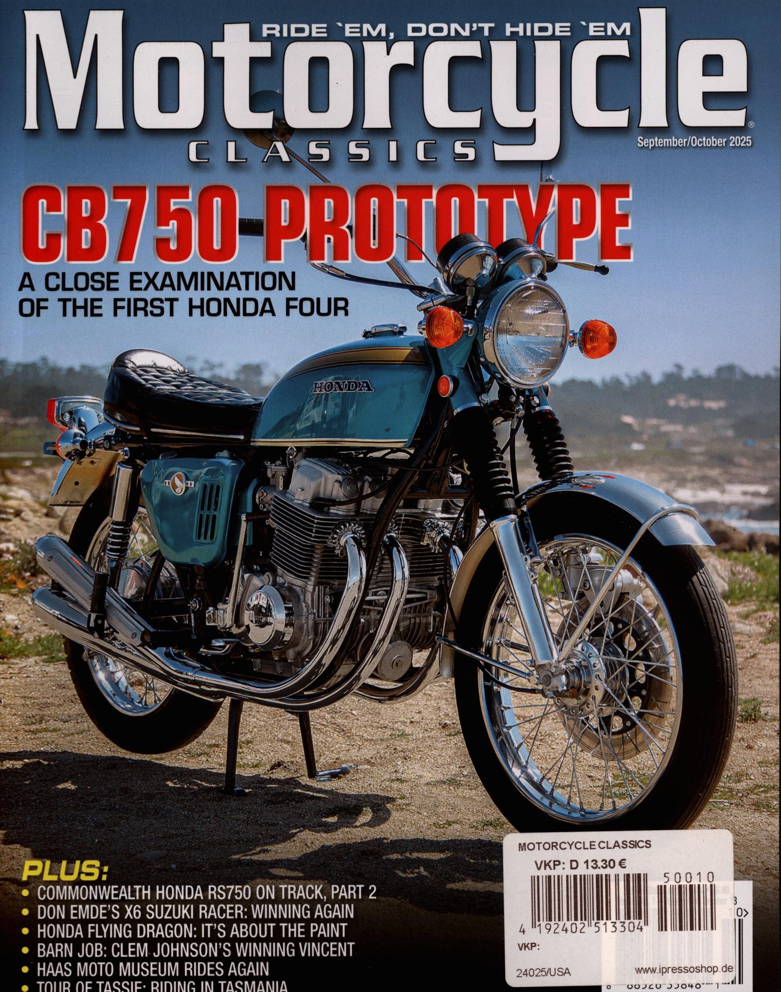 Motorcycle CLASSICS 10/2025