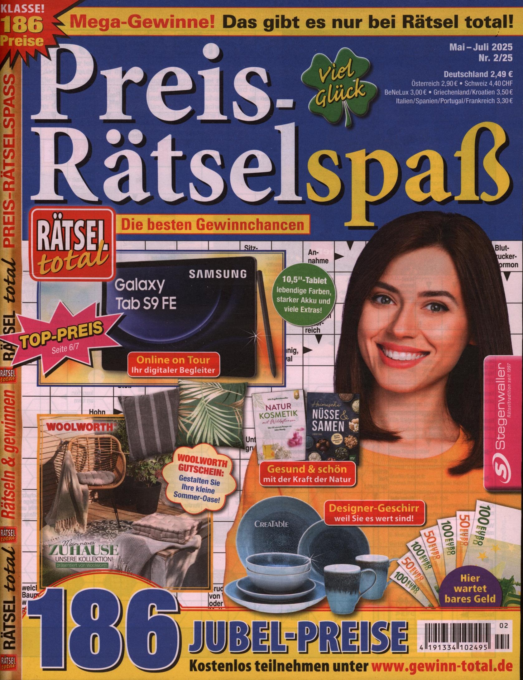 Rätsel total Preis-Rätselspaß 2/2025