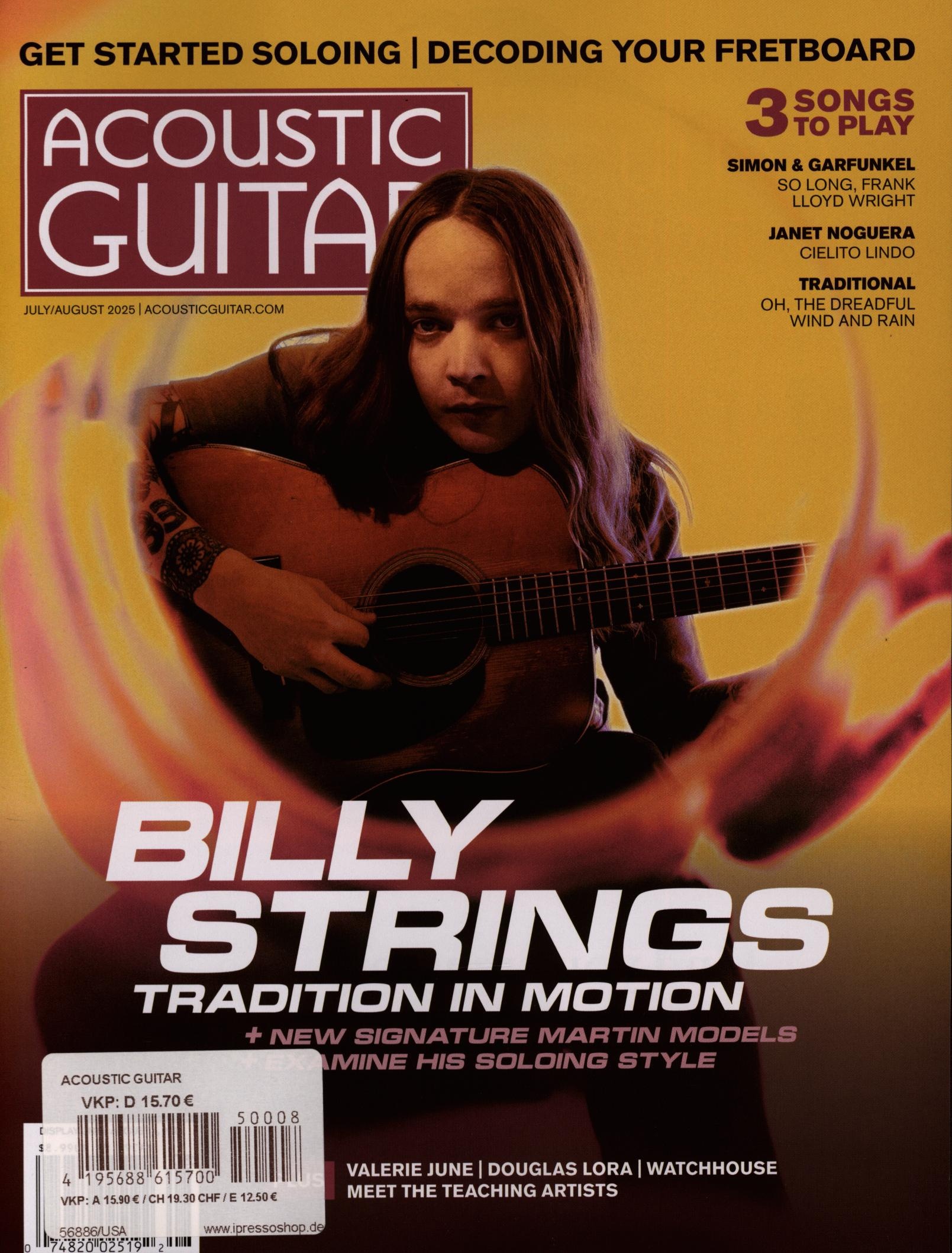 ACOUSTIC GUITAR 8/2025