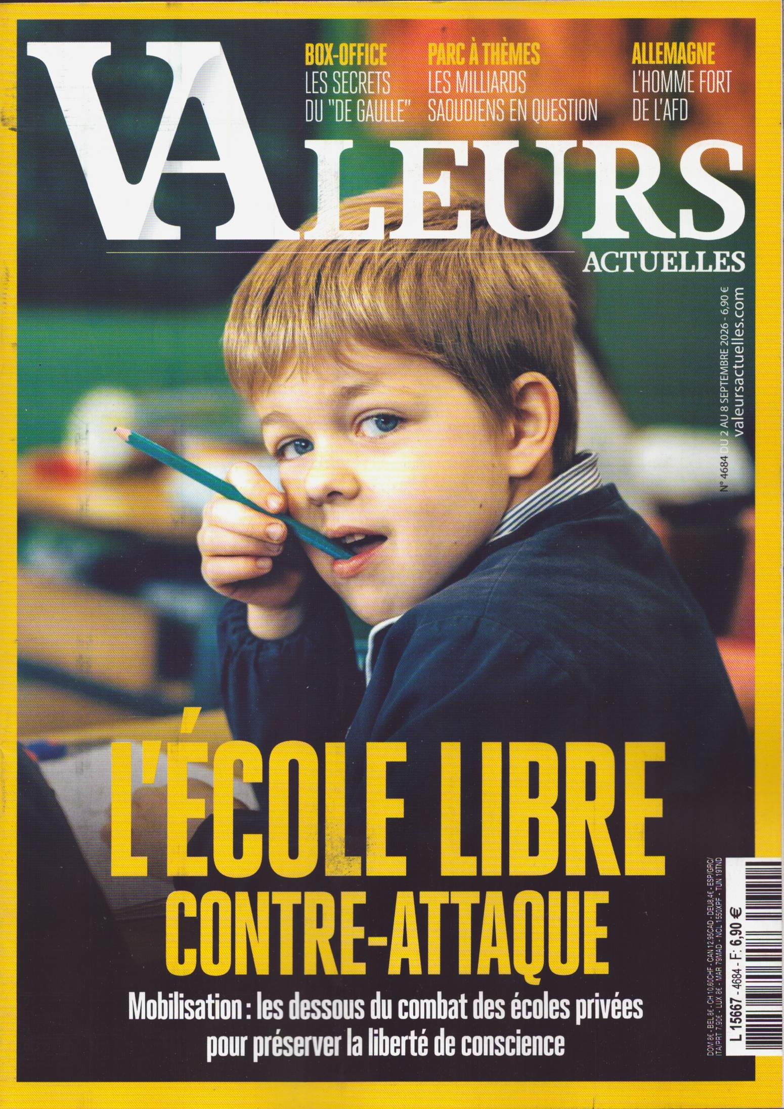 VALEURS ACTUELLES 4684/2026