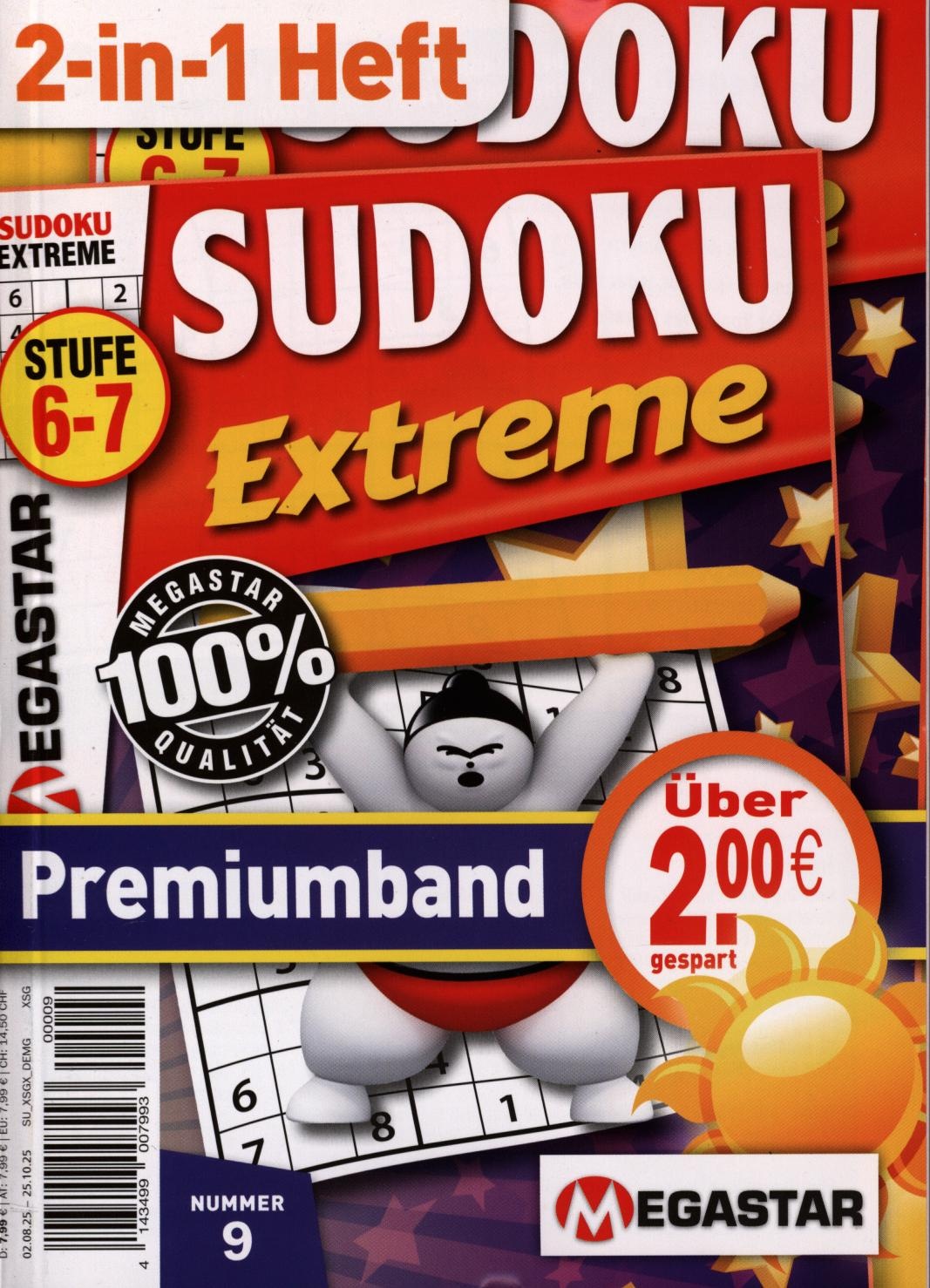 Sudoku Extreme PB 9/2025