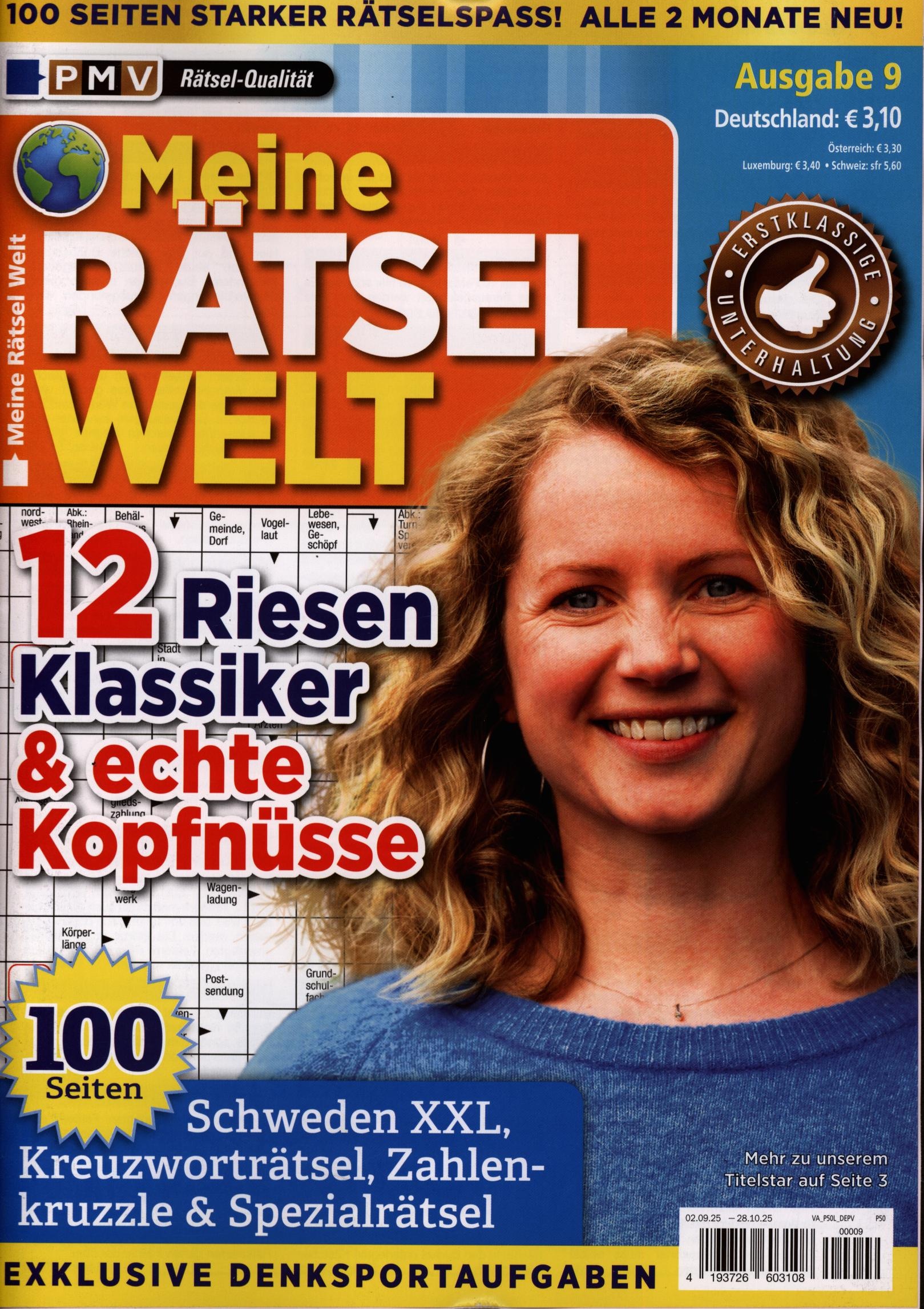 Meine Rätsel Welt 9/2025