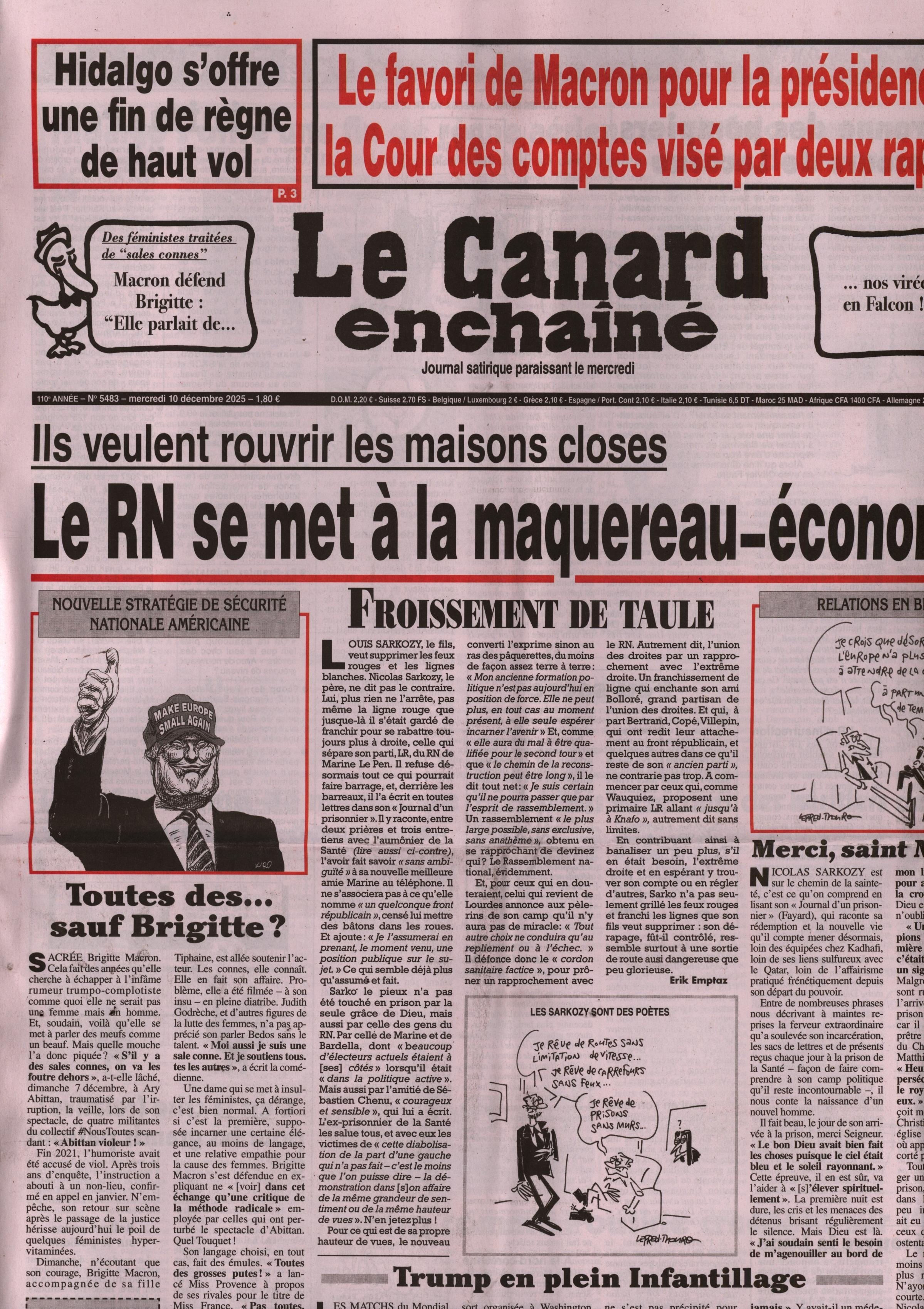 Le Canard enchaîné 5483/2025