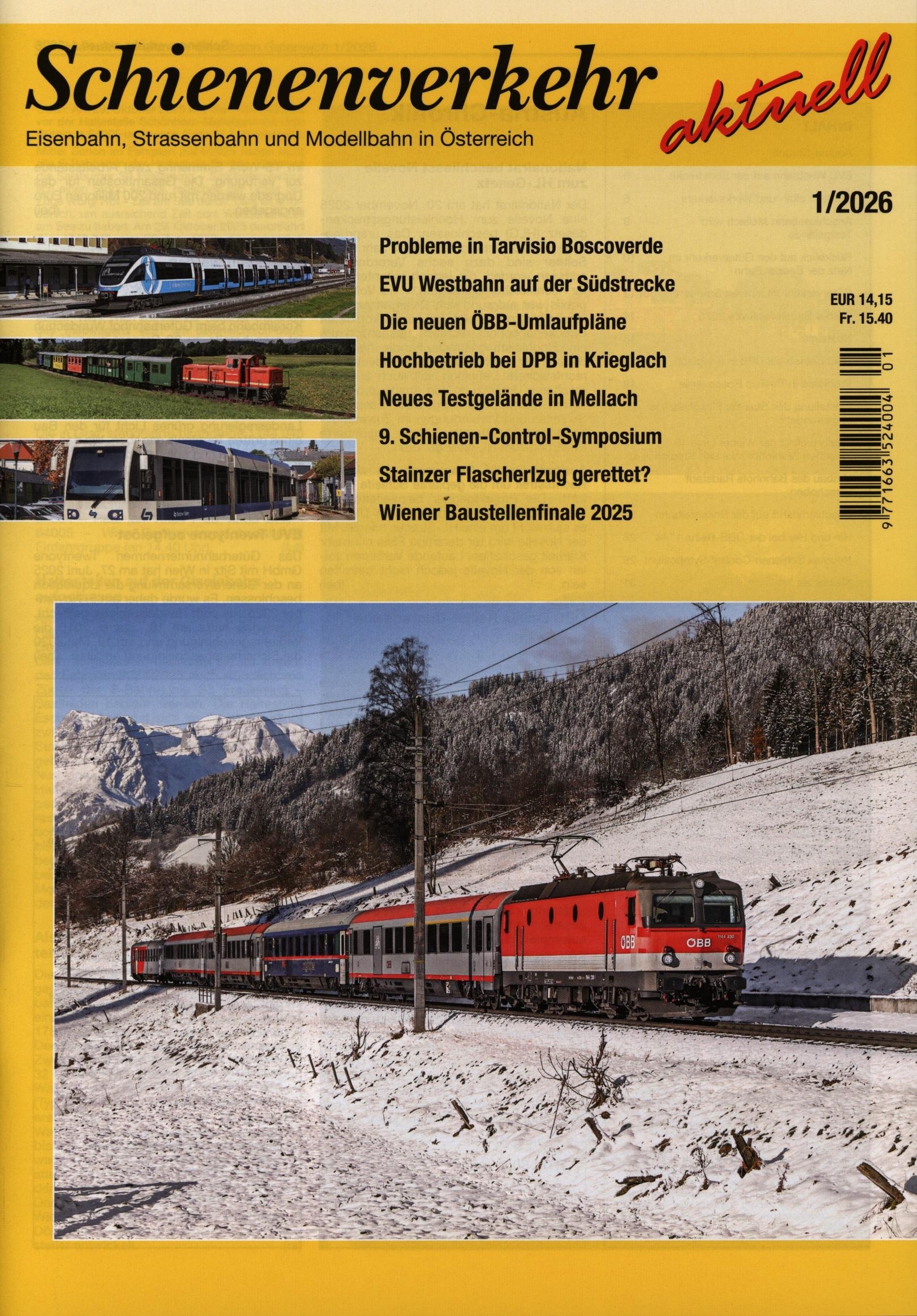 Schienenverkehr aktuell 1/2026