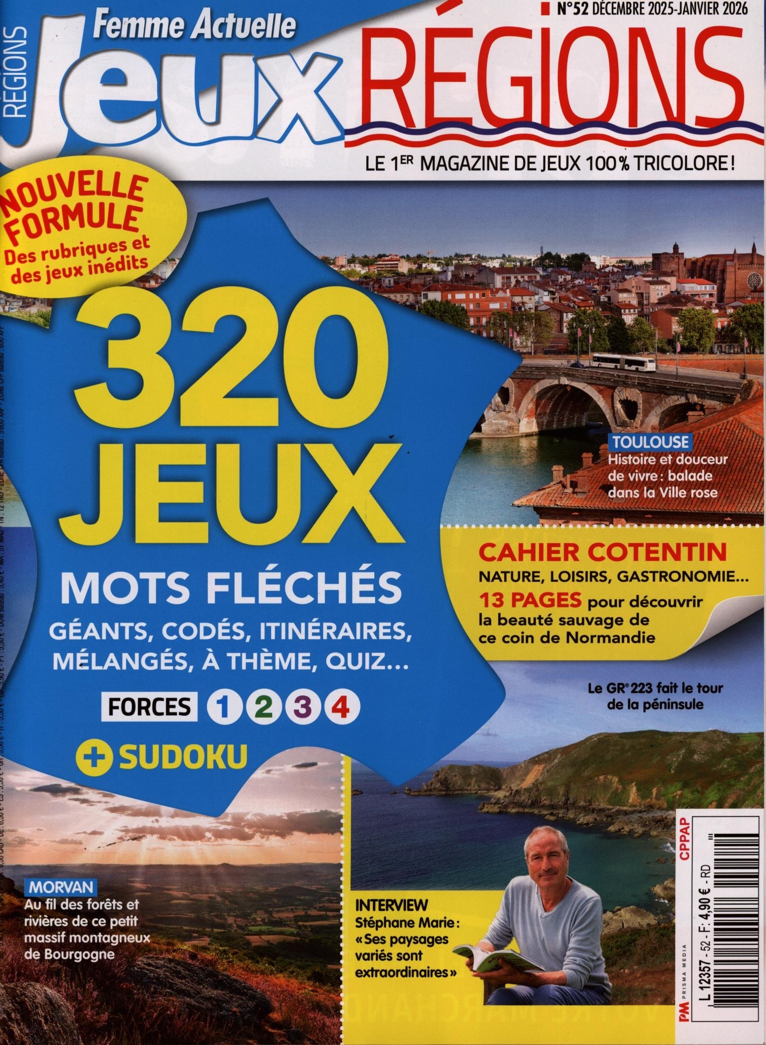 Femme Actuelle Jeux Régions 52/2025