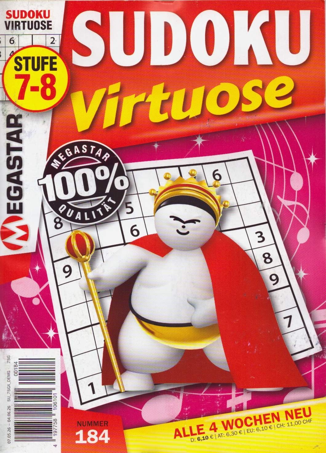 Sudoku Virtuose 184/2026