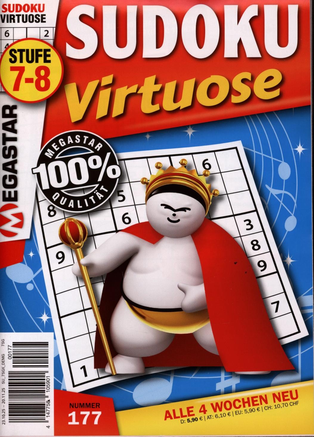 Sudoku Virtuose 177/2025