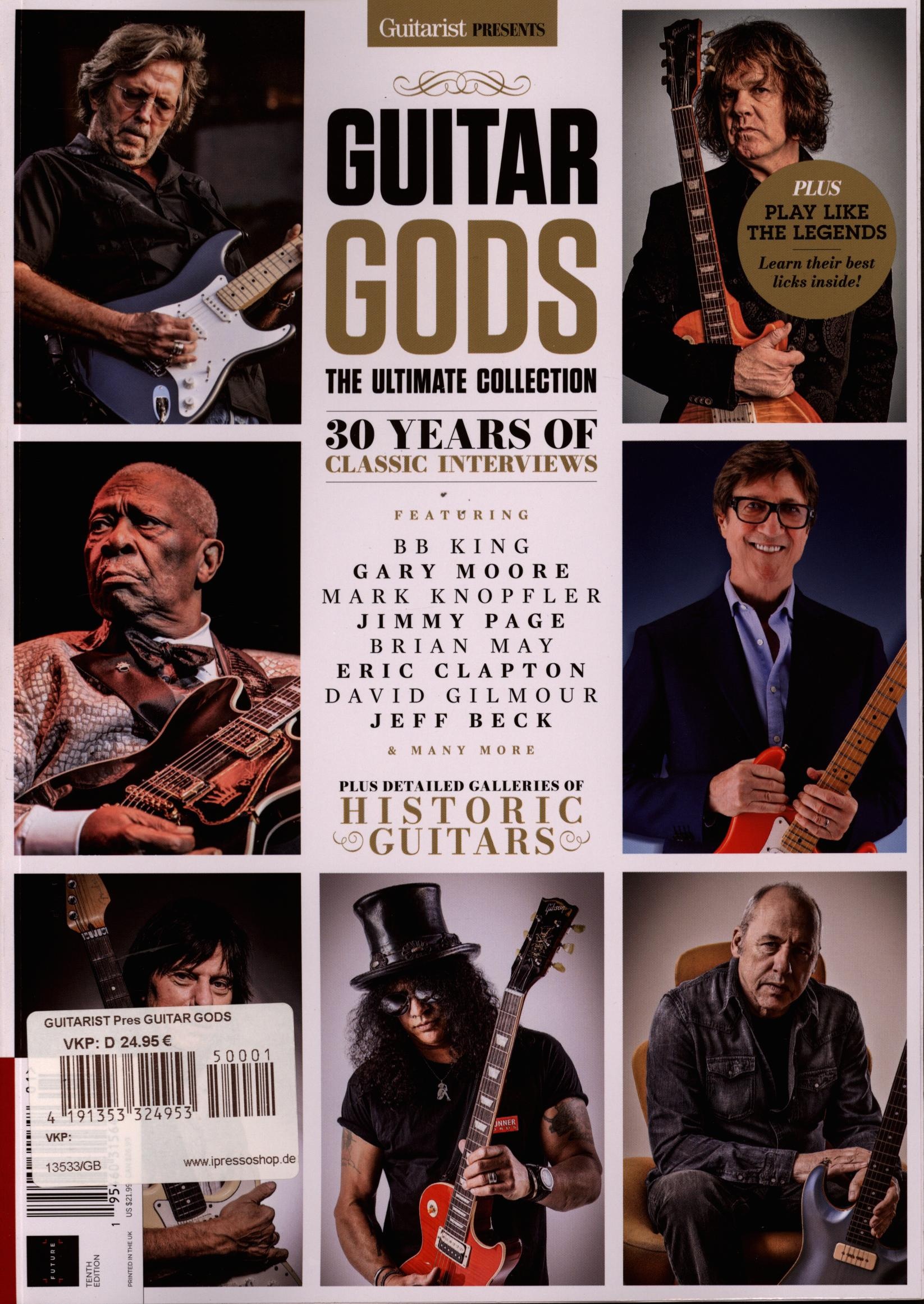 GUITARIST Pres GUITAR GODS 1/2025