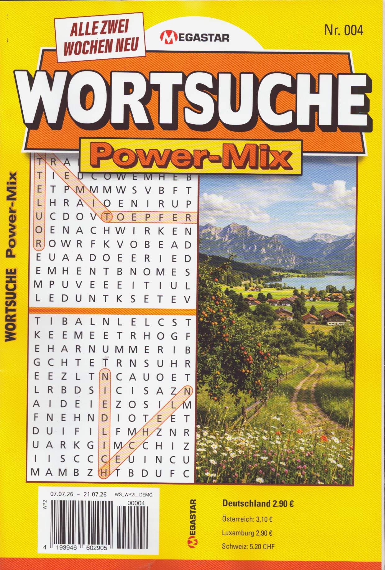 Wortsuche Power Mix 4/2026