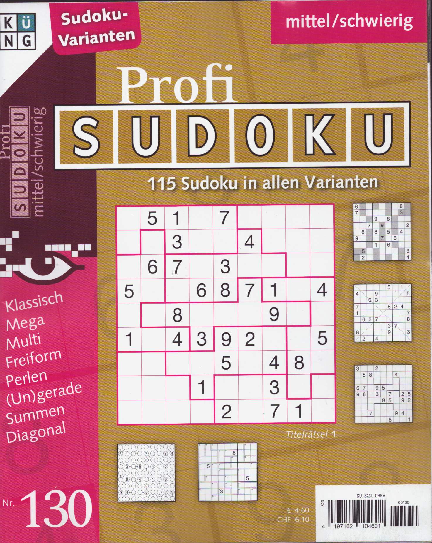 Profi Sudoku 130/2026