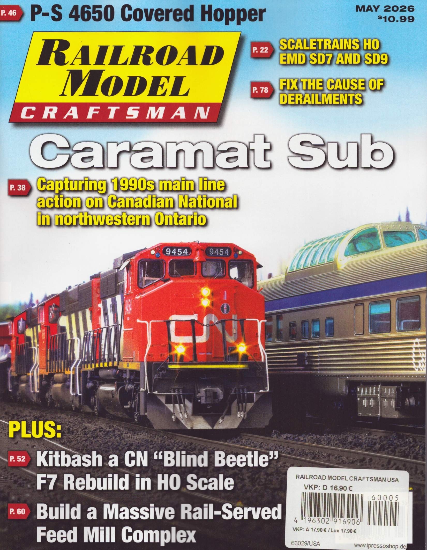 RAILROAD MODEL CRAFTSMAN 5/2026