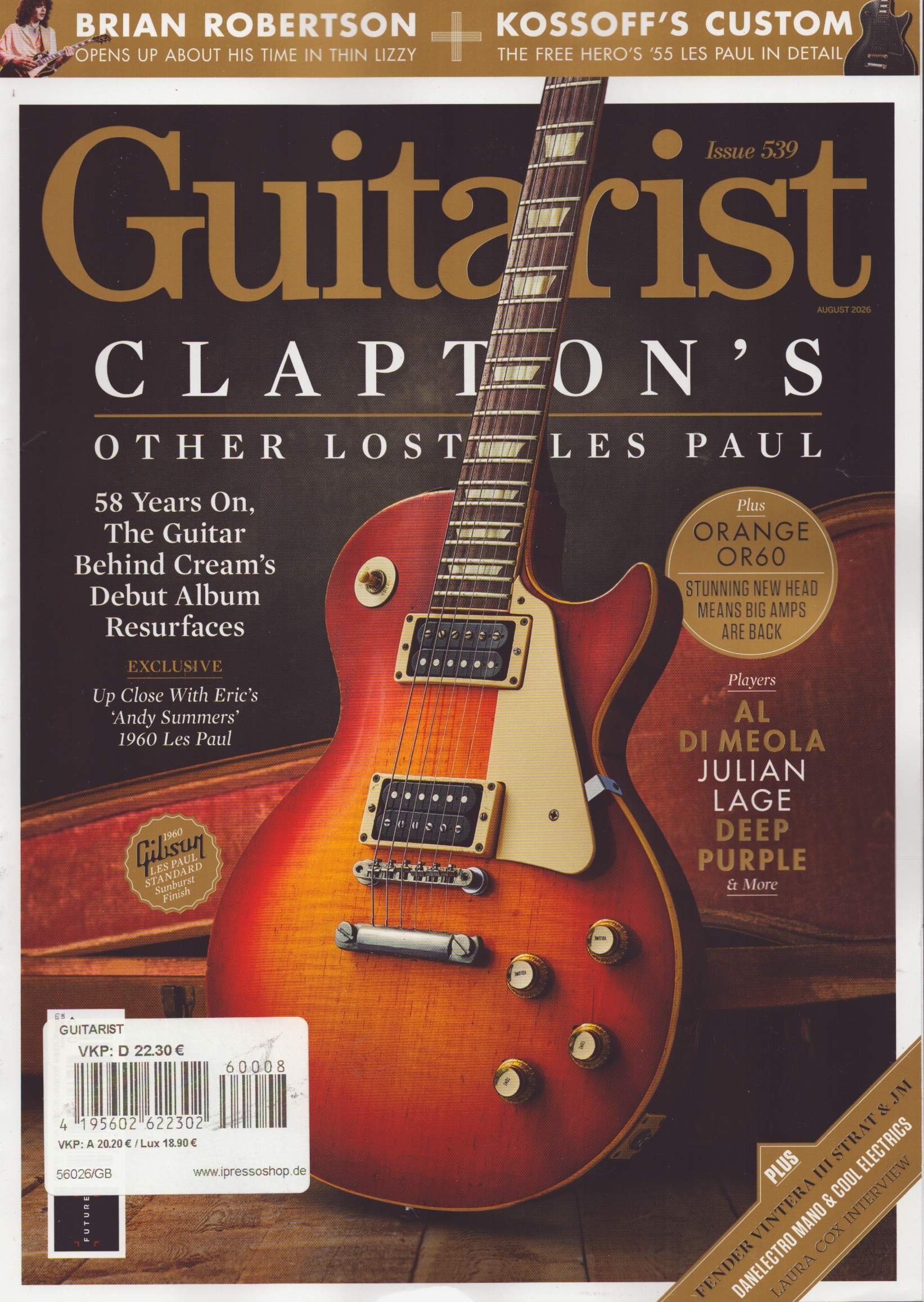 Guitarist 8/2026
