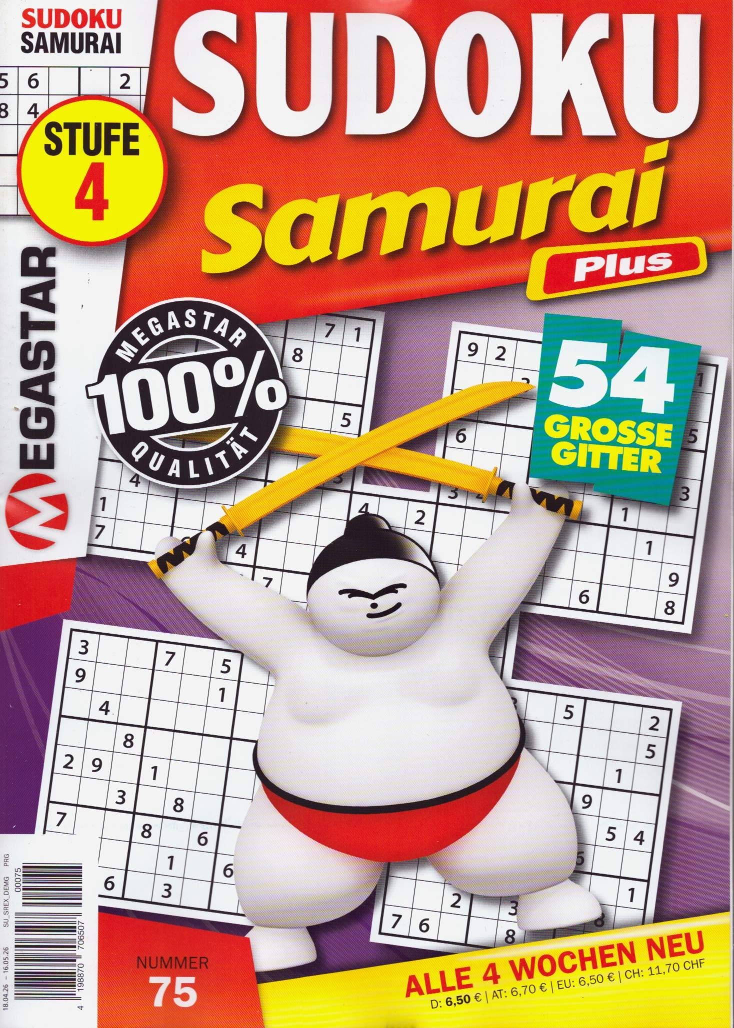 Sudoku Samurai Plus 75/2026