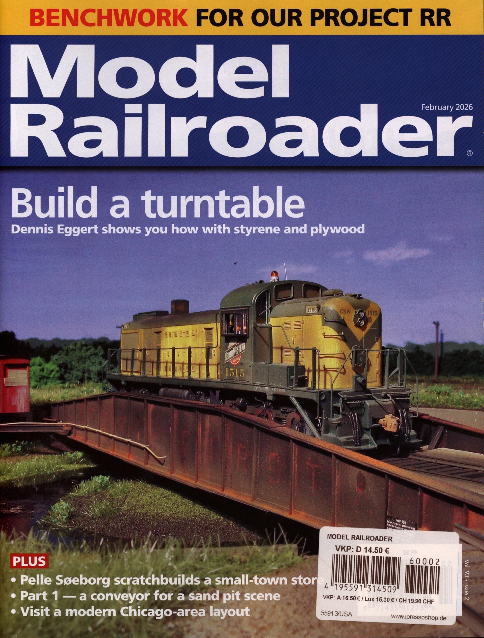 Model Railroader 2/2026