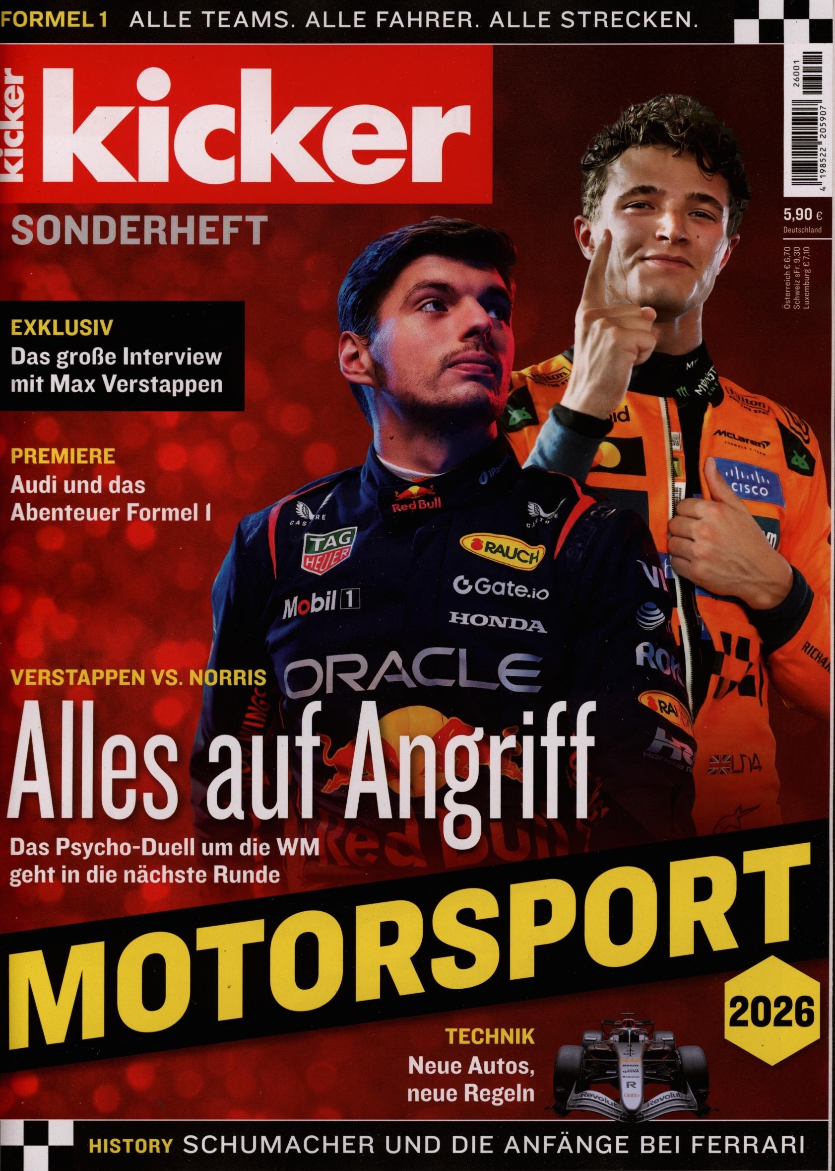 kicker Sonderheft Motorsport 2026 1/2026