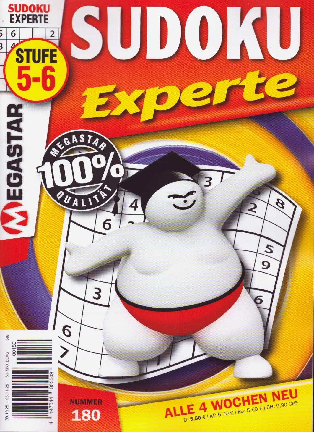 Sudoku Experte 180/2025