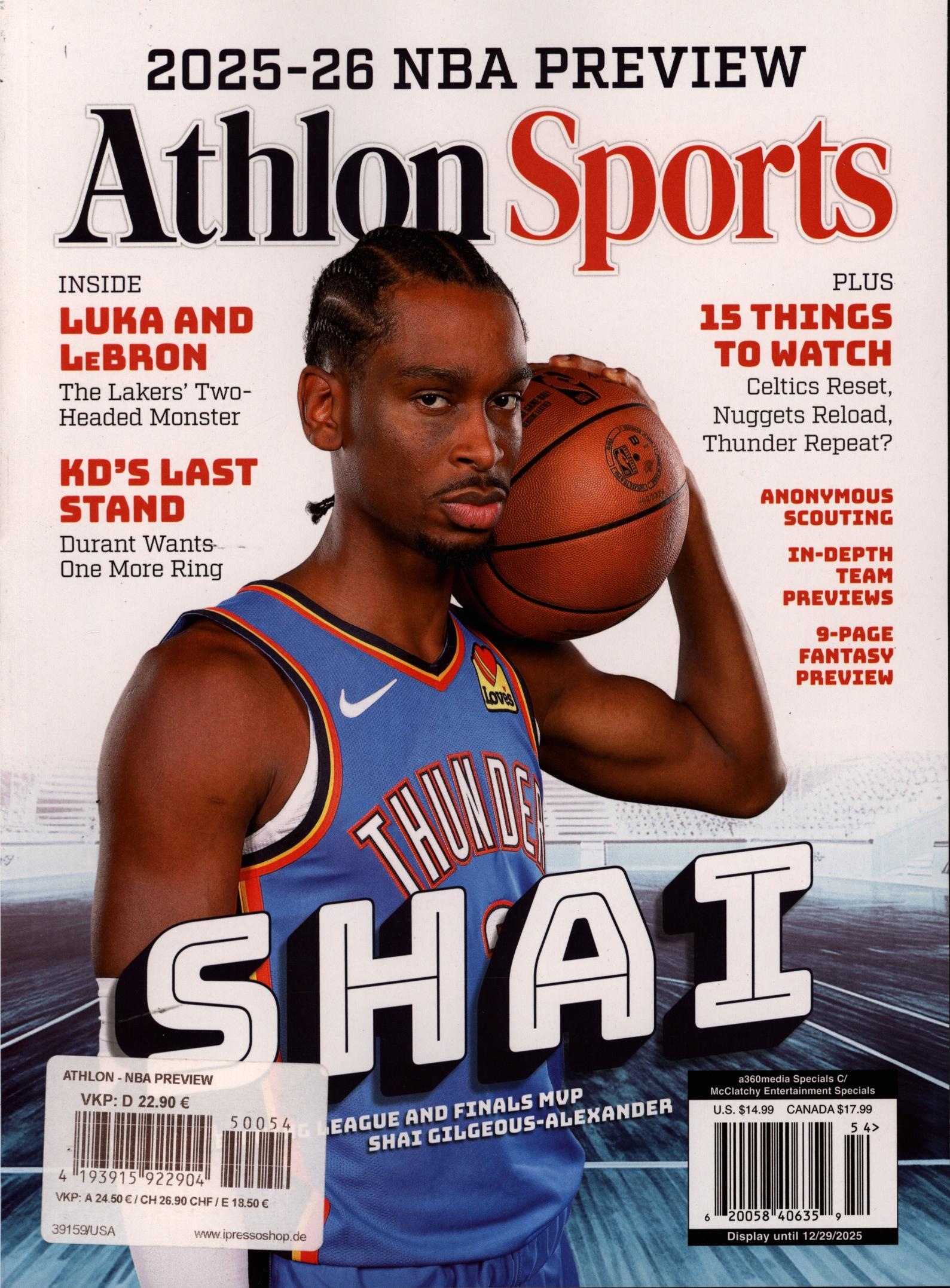 Athlon - NBA Preview 54/2025