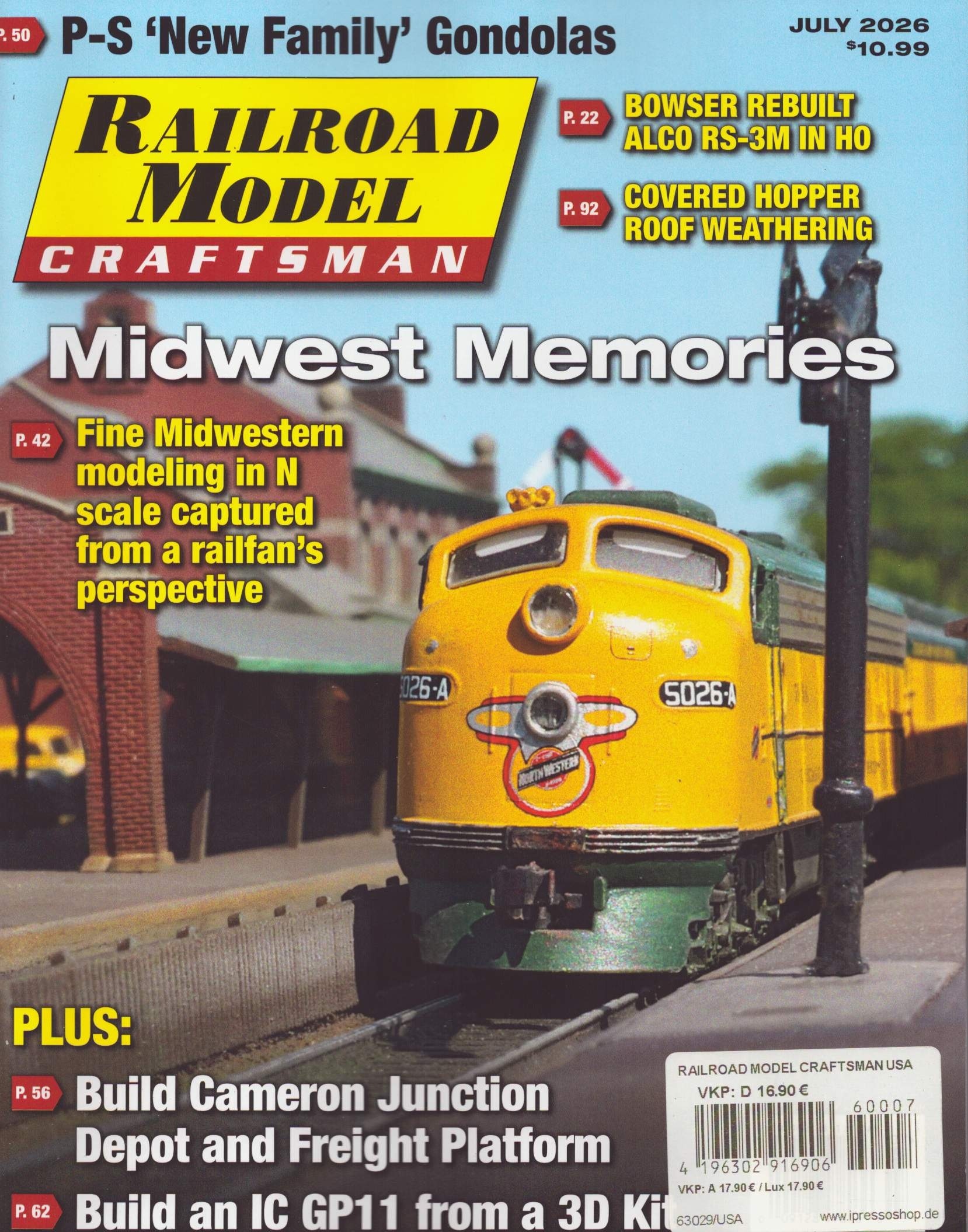 RAILROAD MODEL CRAFTSMAN 7/2026