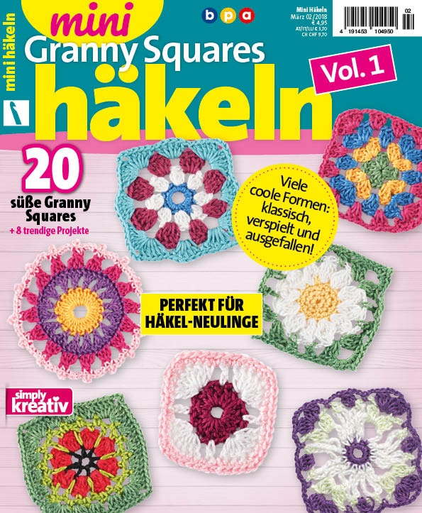 Mini Häkeln Vol. 1 - Granny Squares