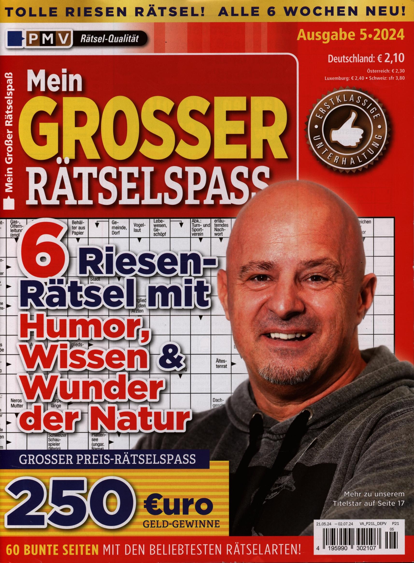 Mein großer Rätselspaß 5/2024