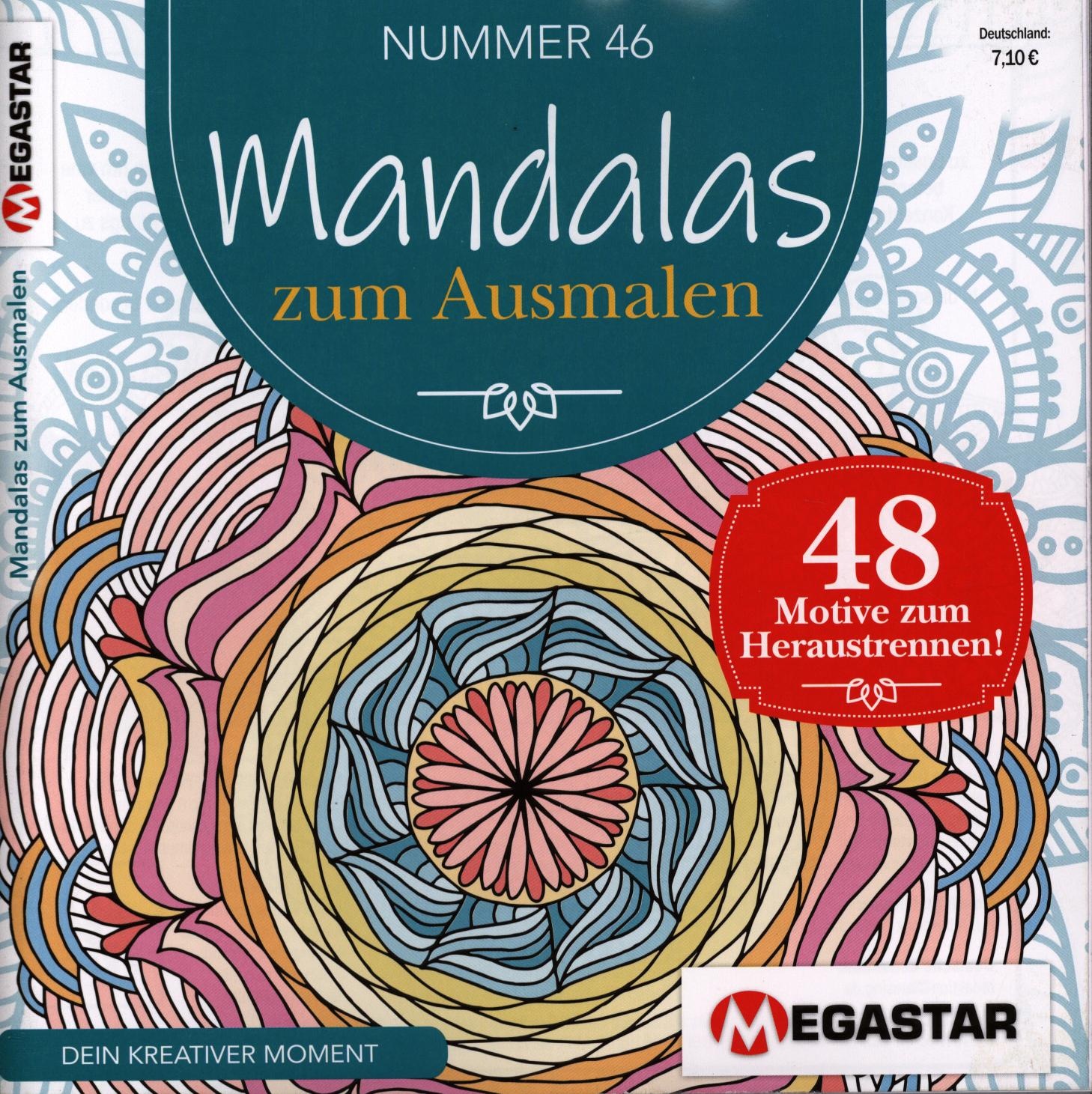 Mandalas zum Ausmalen 46/2025