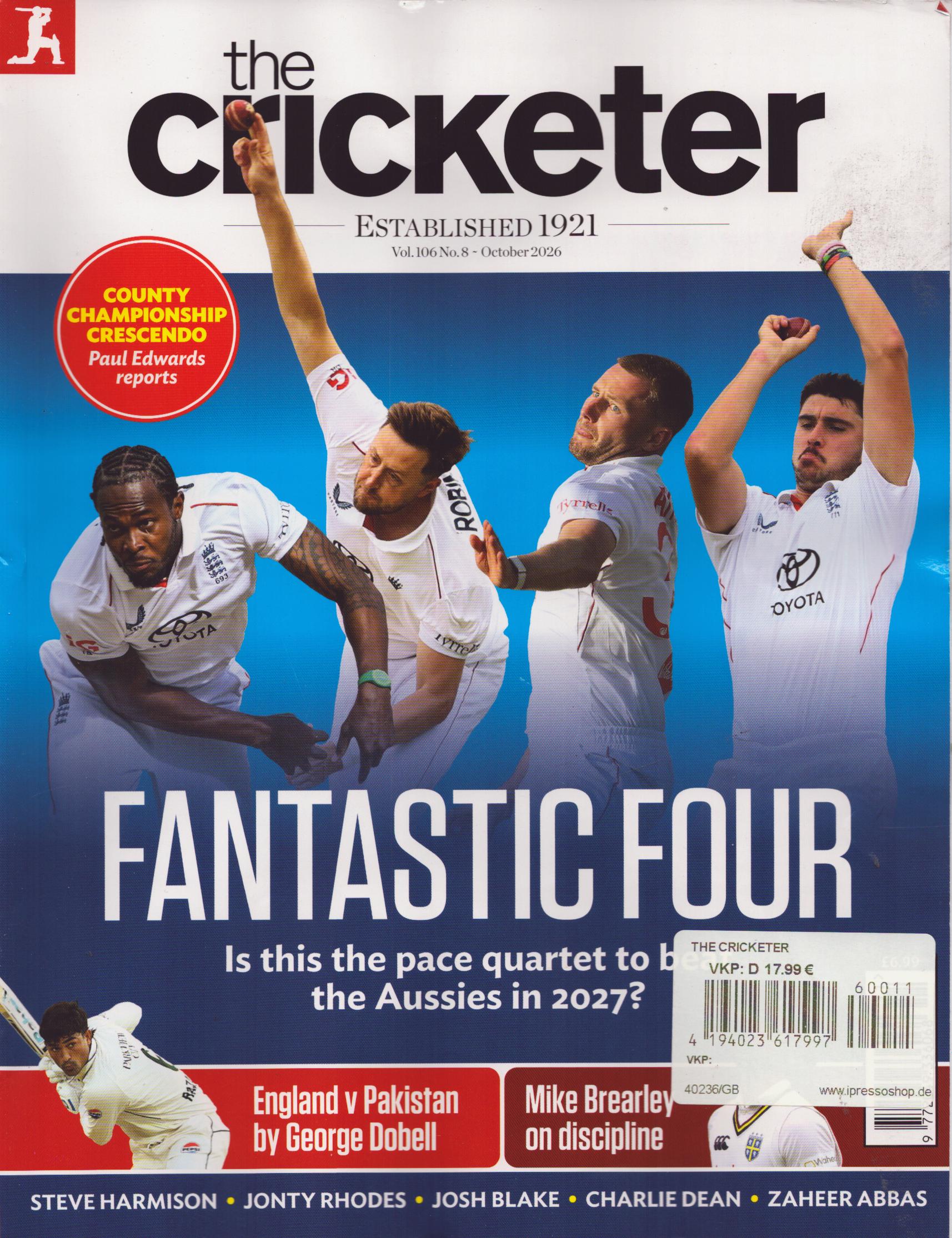 THE CRICKETER 11/2026