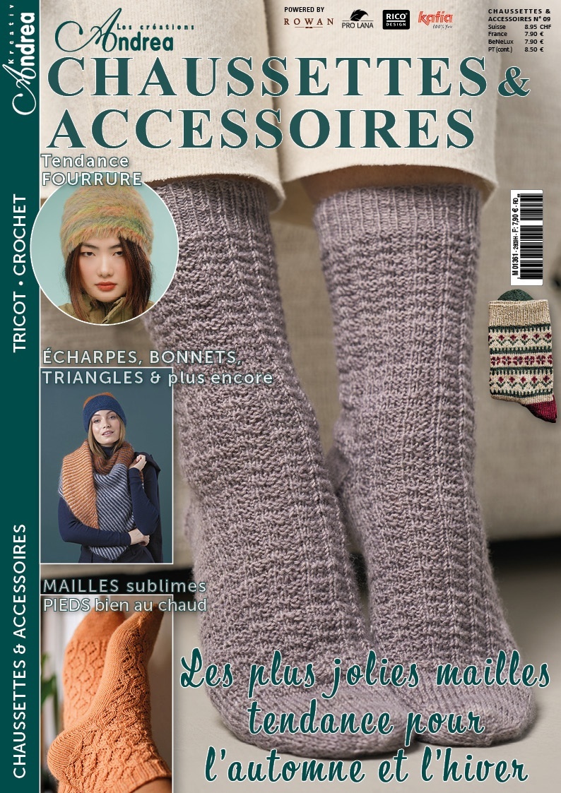 ANDREA Les créations CHAUSSETTES ACCESSOIRES ePaper 9/2026