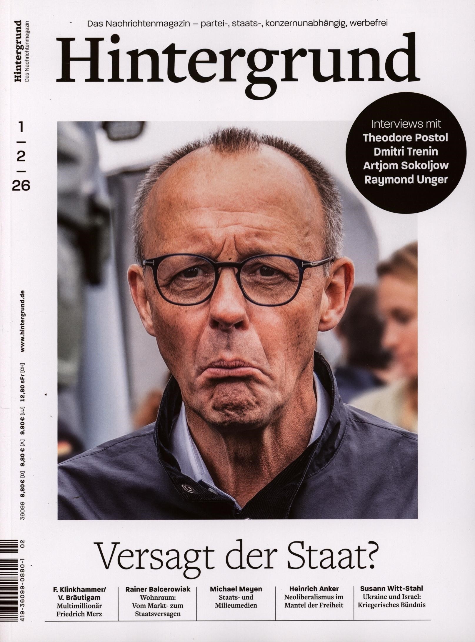 Hintergrund - Das Nachrichtenmagazin 2/2026