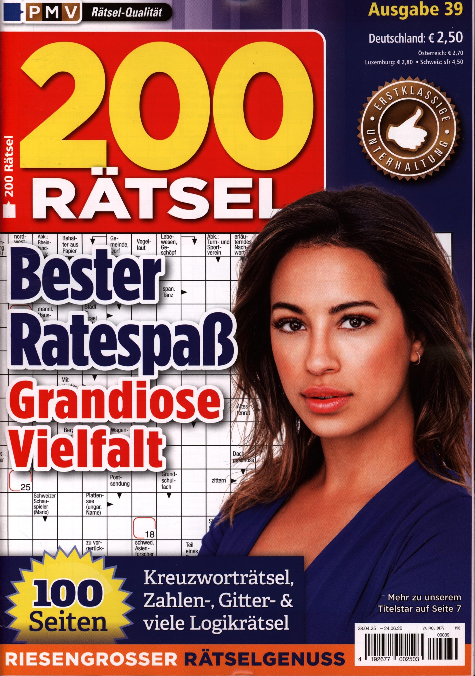 200 Rätsel 39/2025