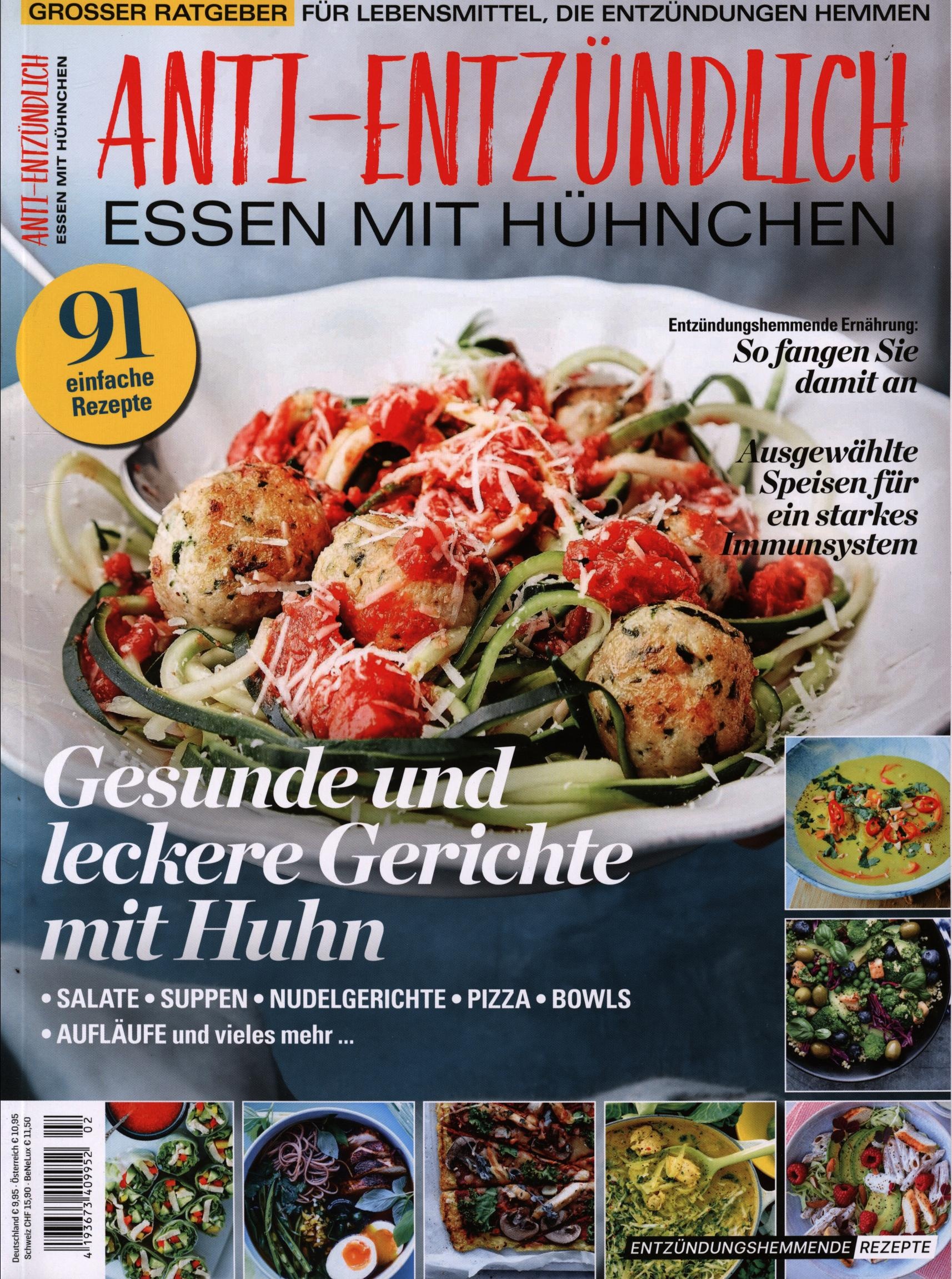 Entzündungshemmende Rezepte 2/2024