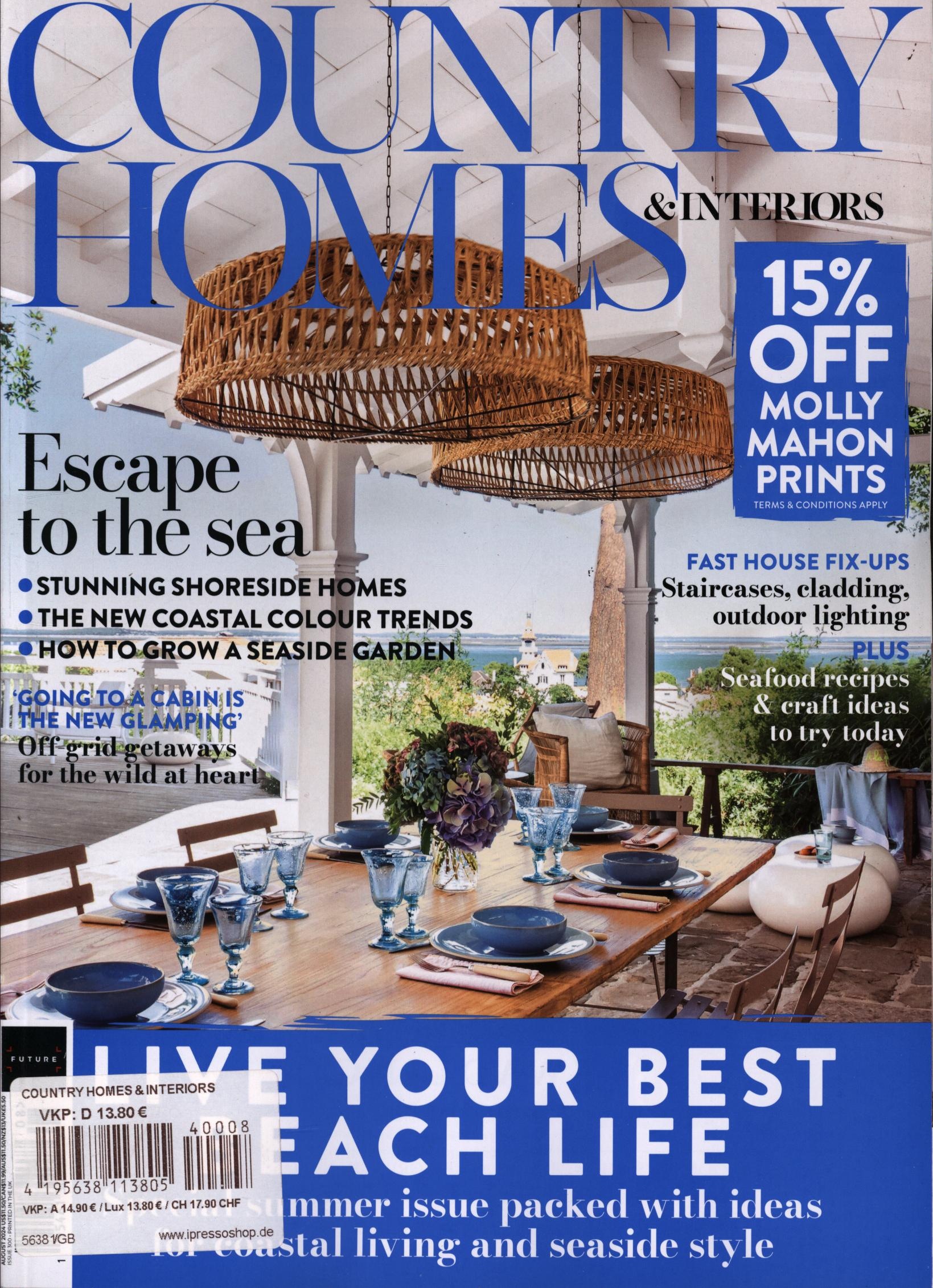 COUNTRY HOMES & INTERIORS 8/2024