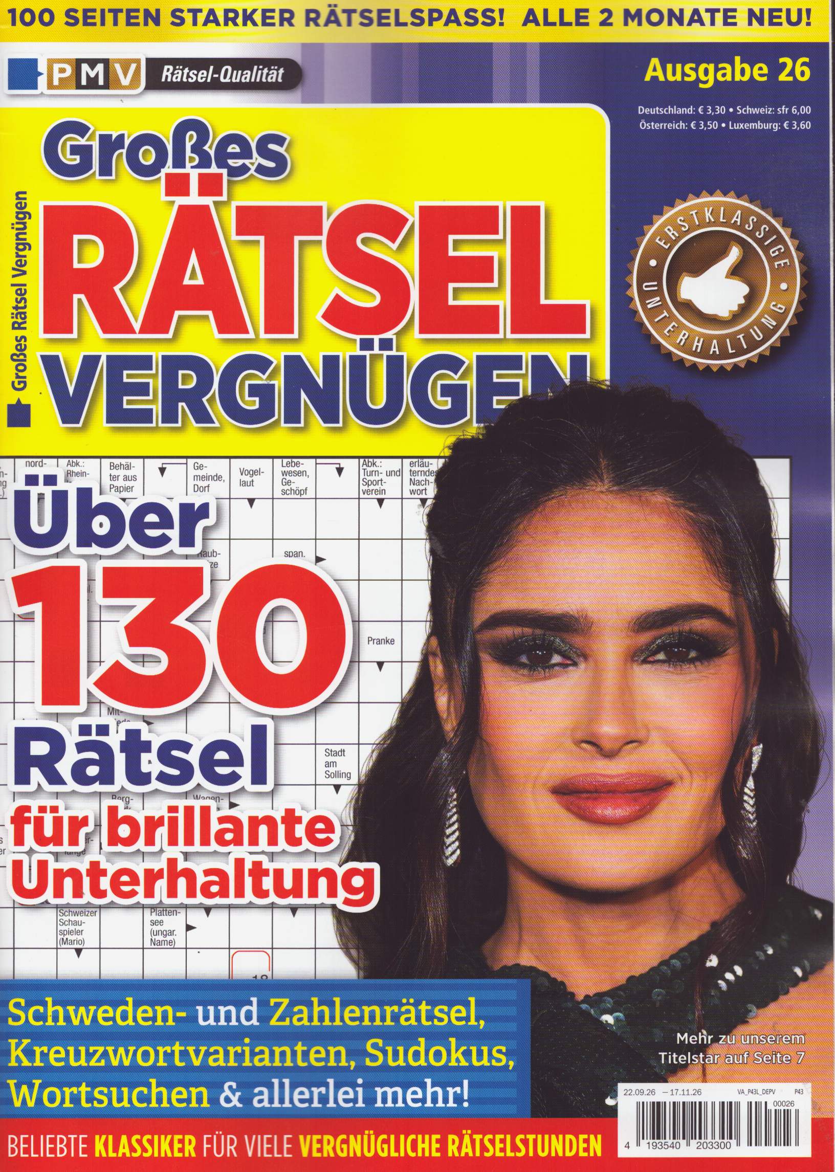 Großes Rätsel Vergnügen 26/2026