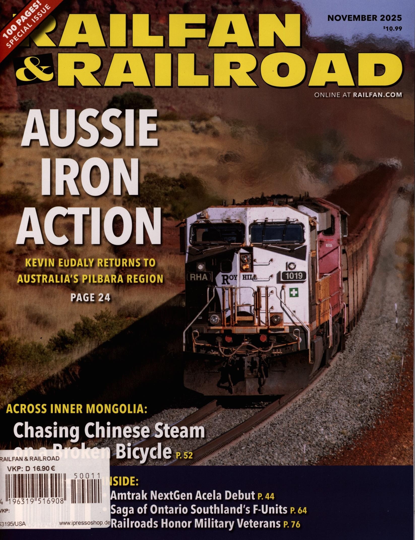 RAILFAN & RAILROAD 11/2025