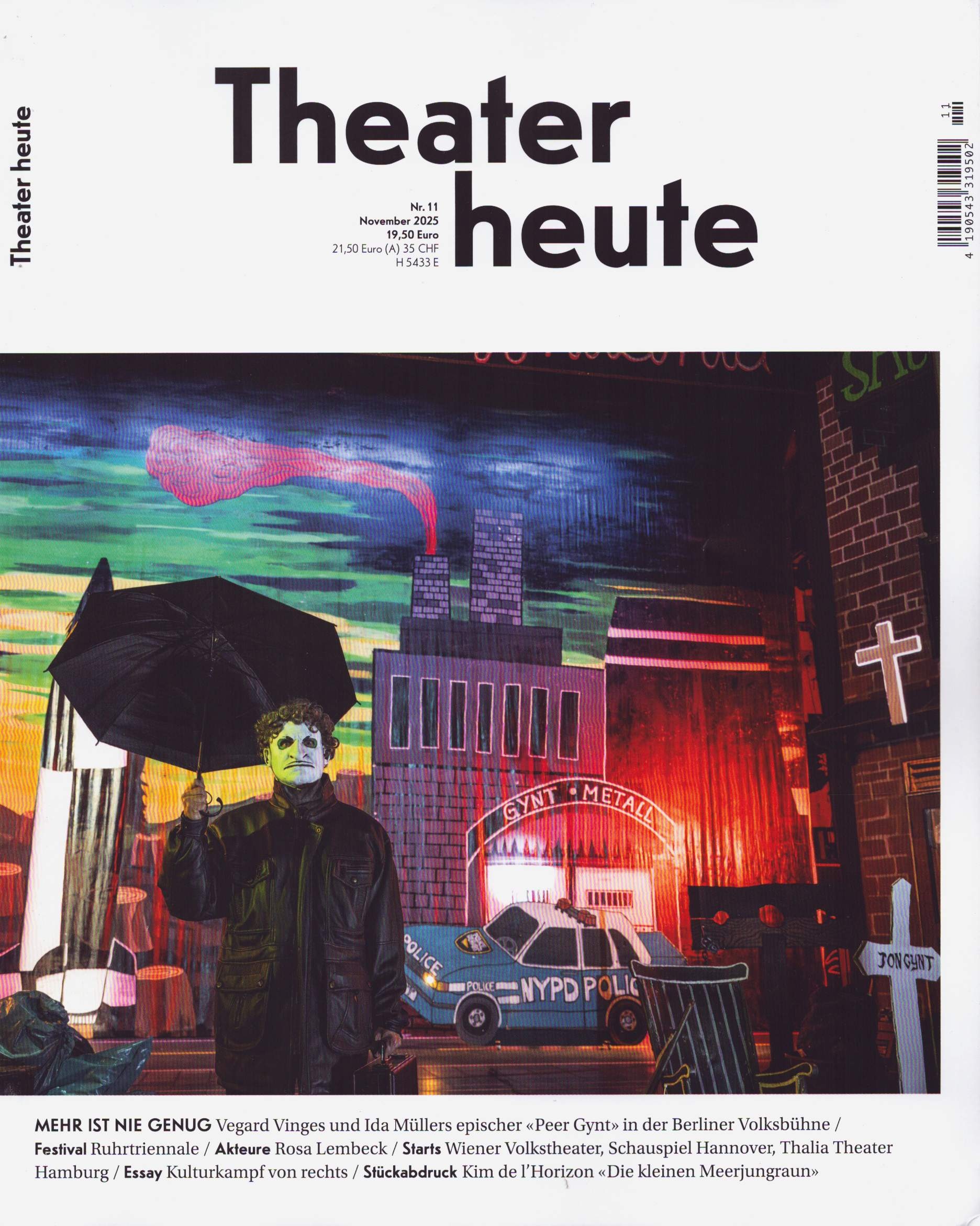 Theater heute 11/2025