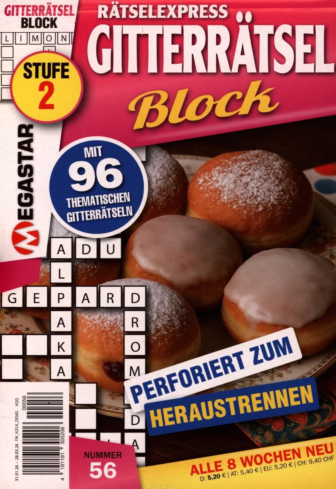 Rätselex. Gitterrätsel Block 56/2026