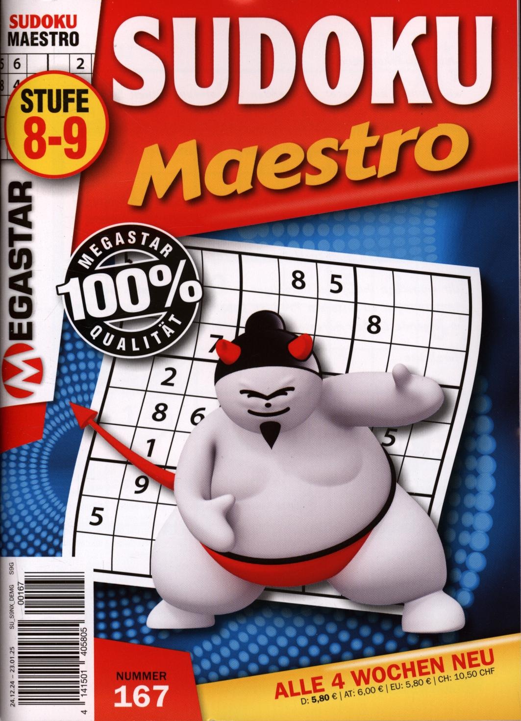 Sudoku Maestro 167/2024