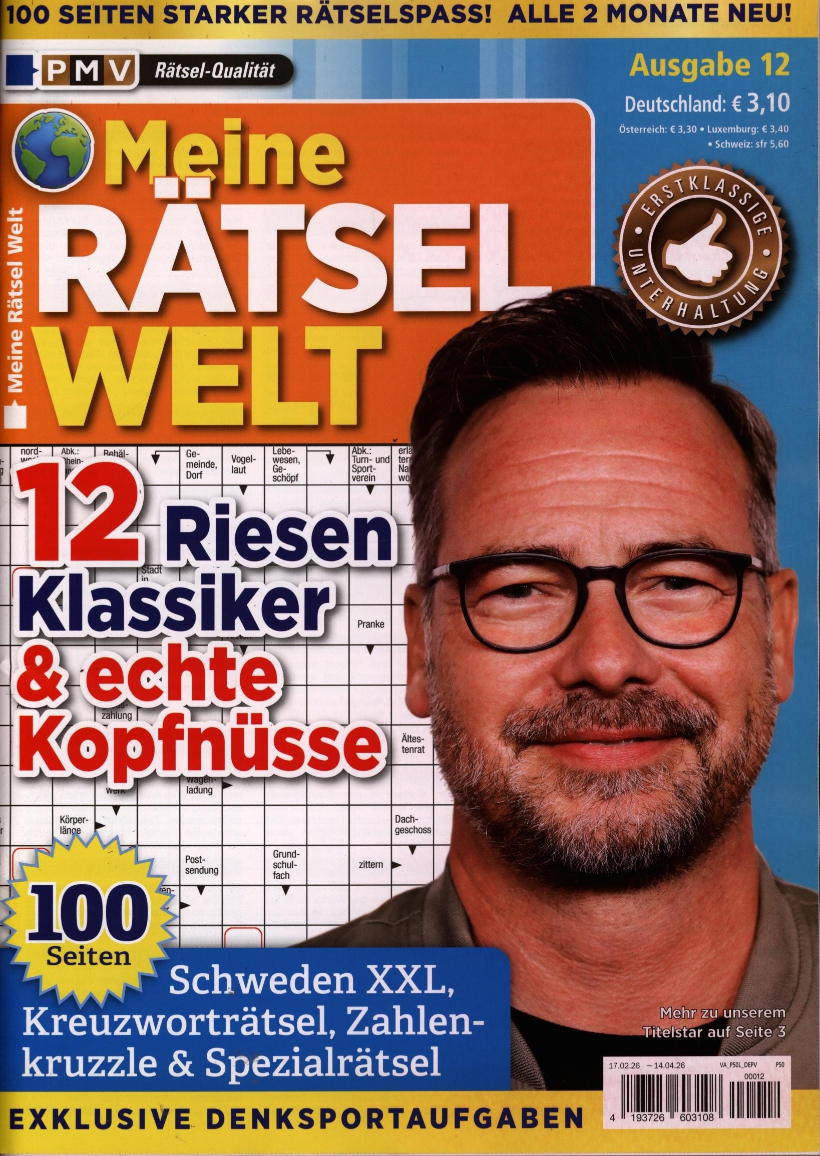 Meine Rätsel Welt 12/2026