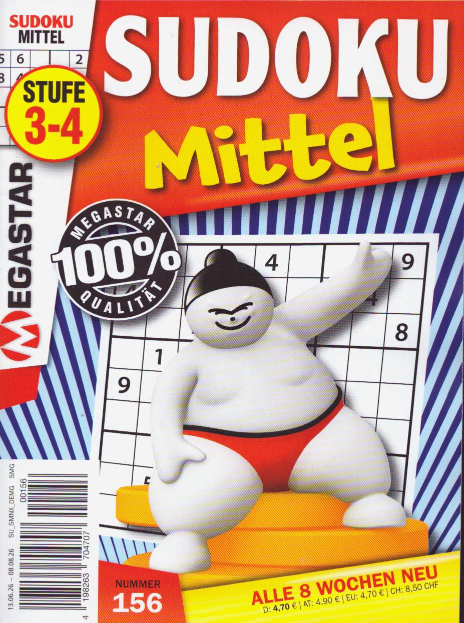 Sudoku Mittel 156/2026