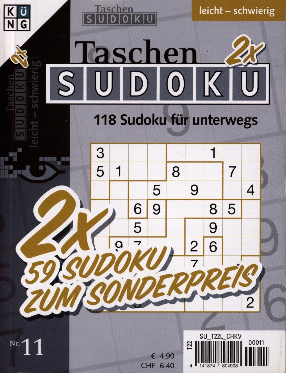Taschen Sudoku 2x Book 11/2025