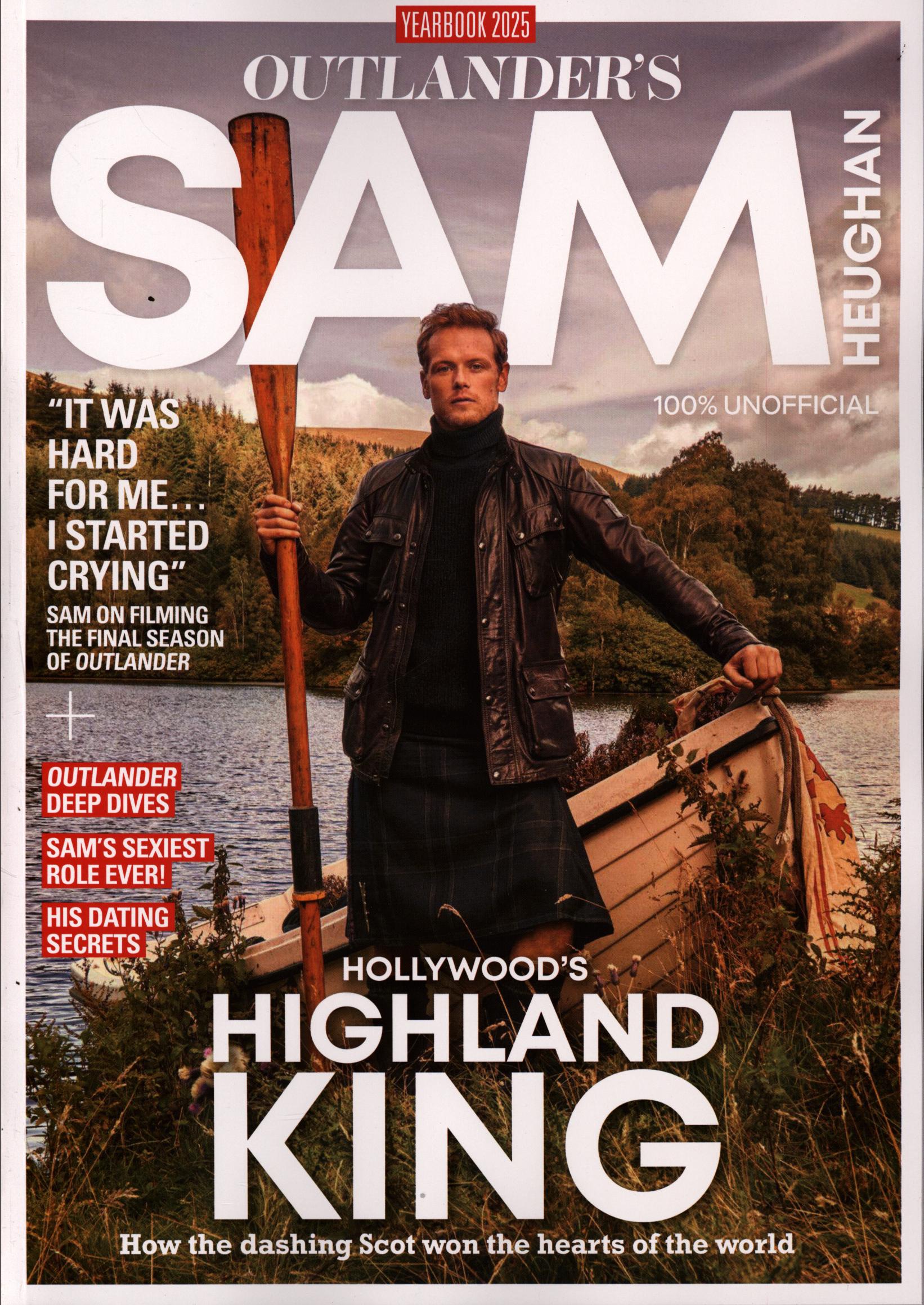 SAM HEUGHAN YEARBOOK 1/2024 Cover 2