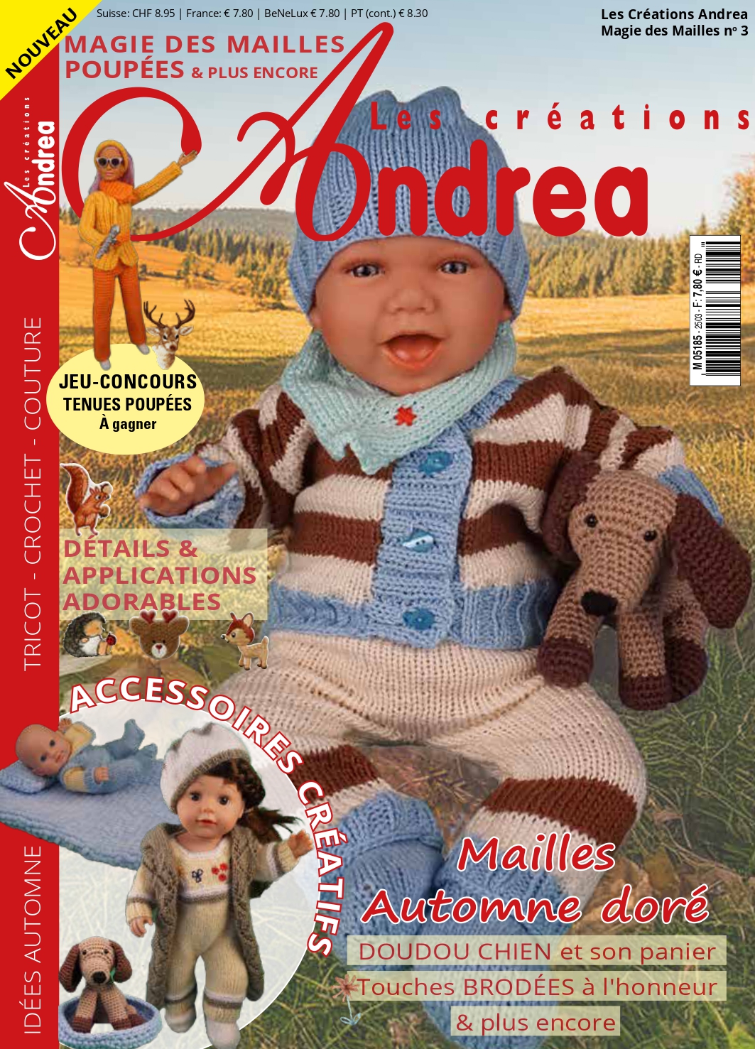 Andrea Kreativ MODE POUPÉE FR ePaper 3/2025