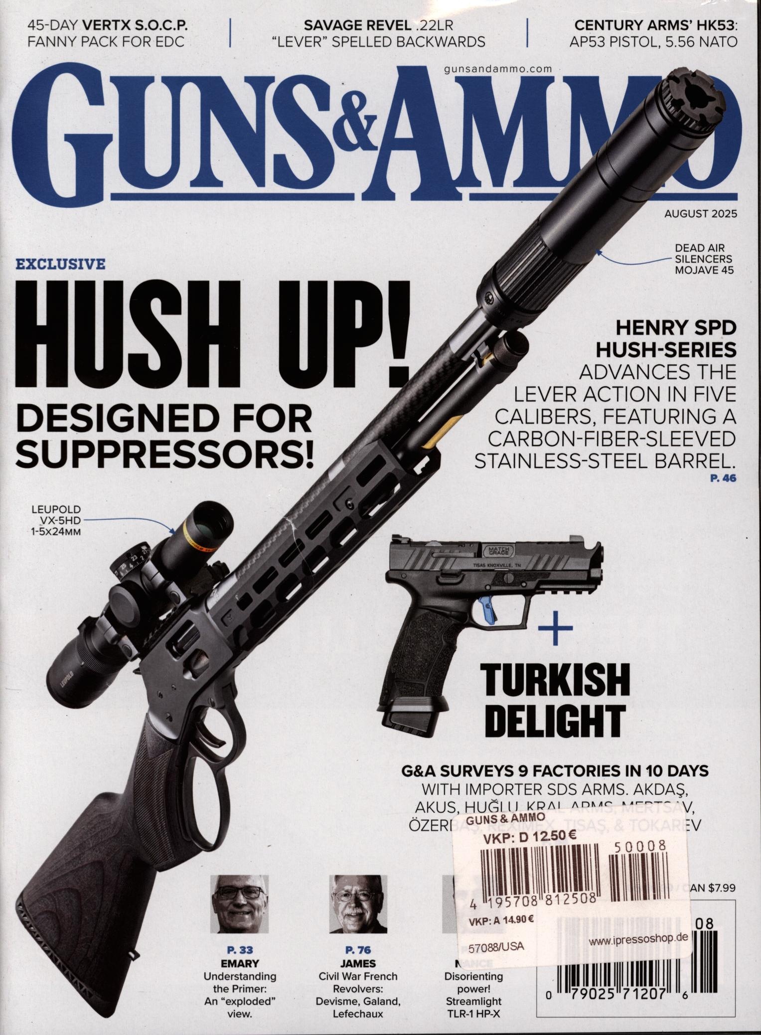 GUNS & AMMO 8/2025