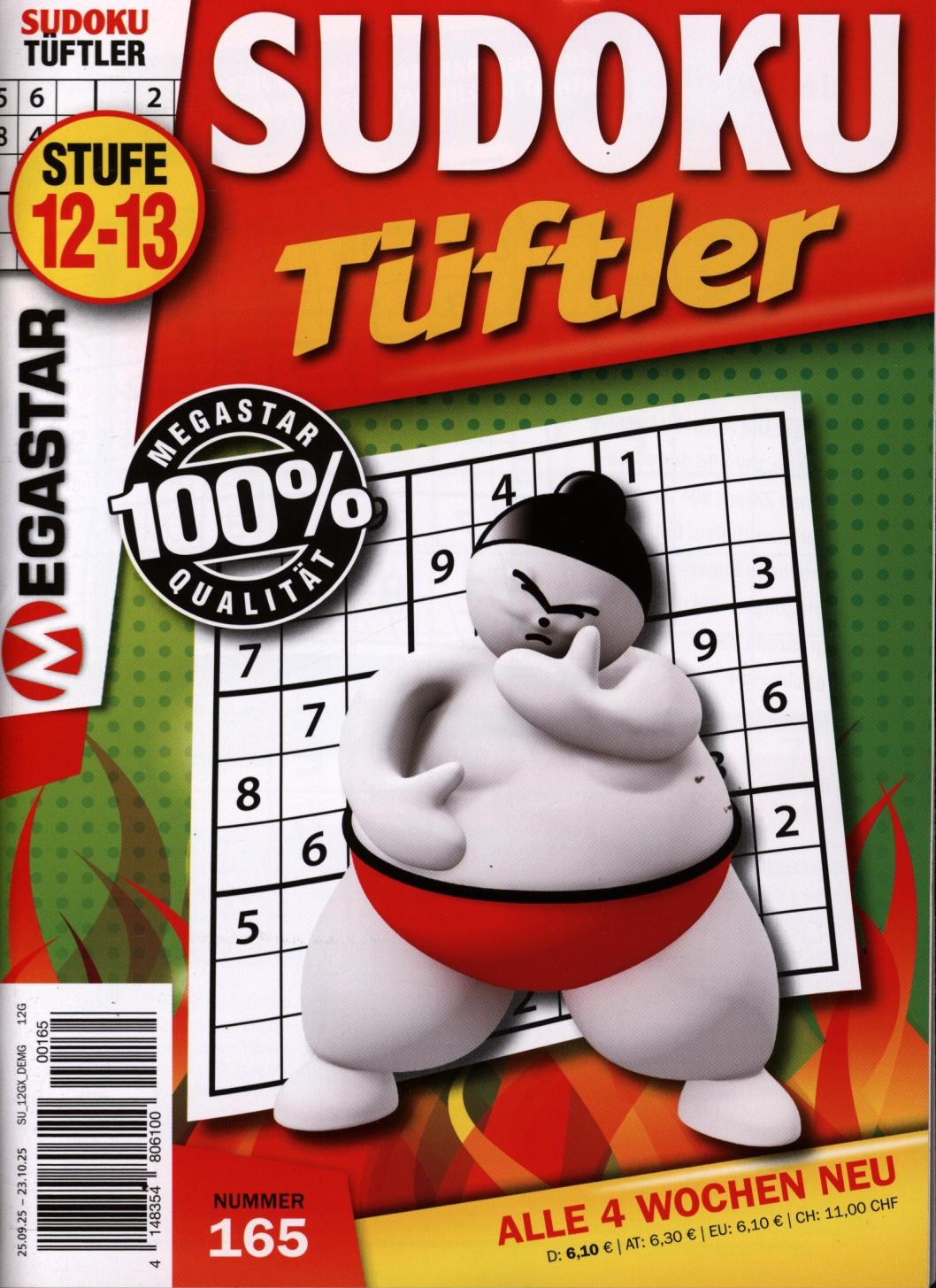 Sudoku Tüftler 165/2025