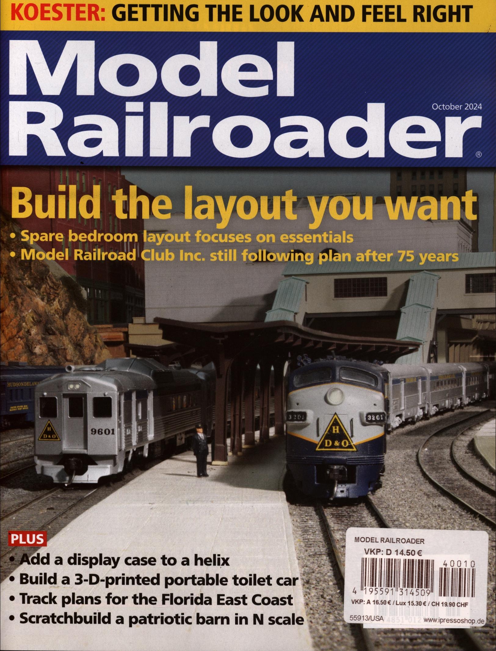 Model Railroader 10/2024