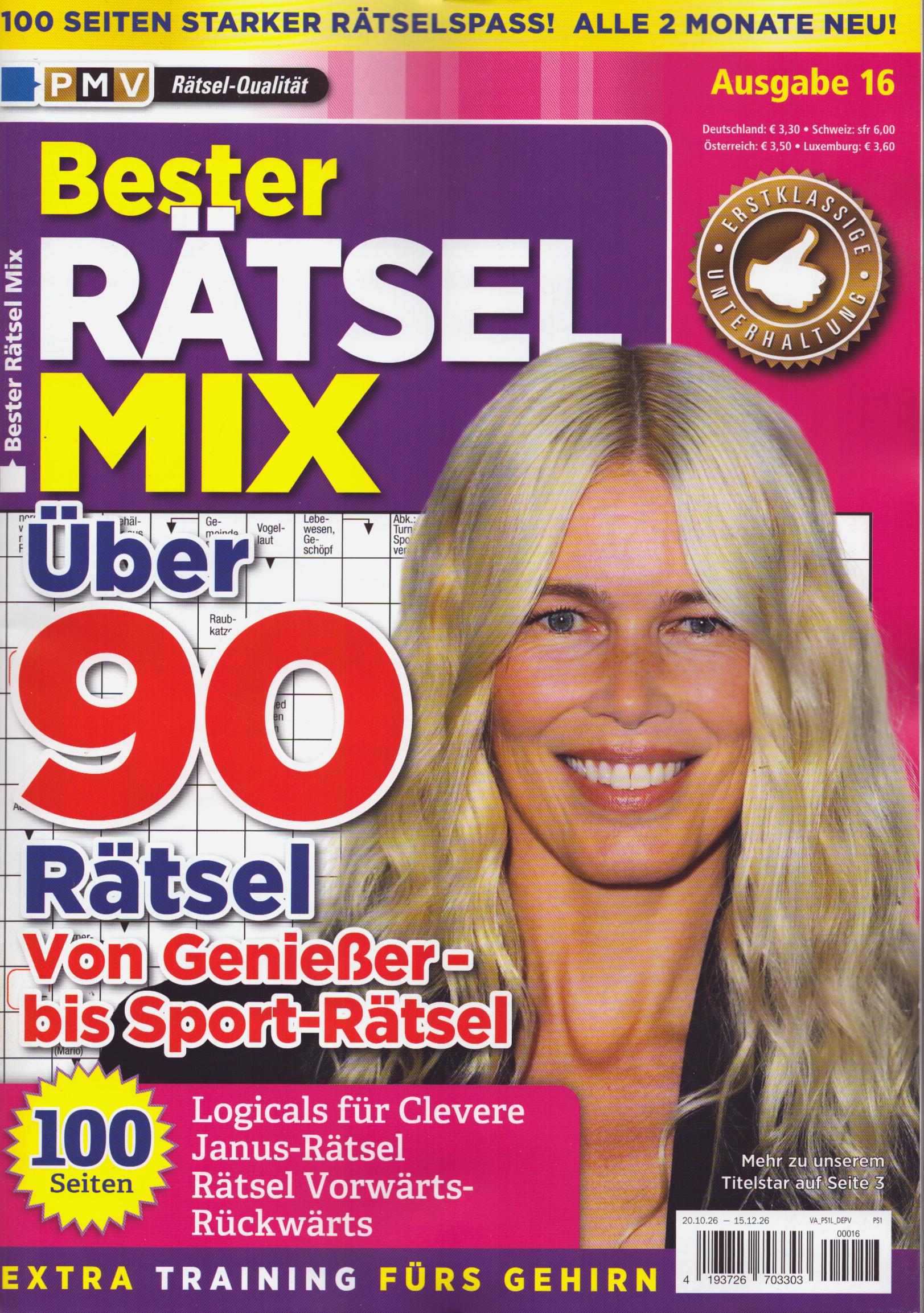 Bester Rätsel Mix 16/2026