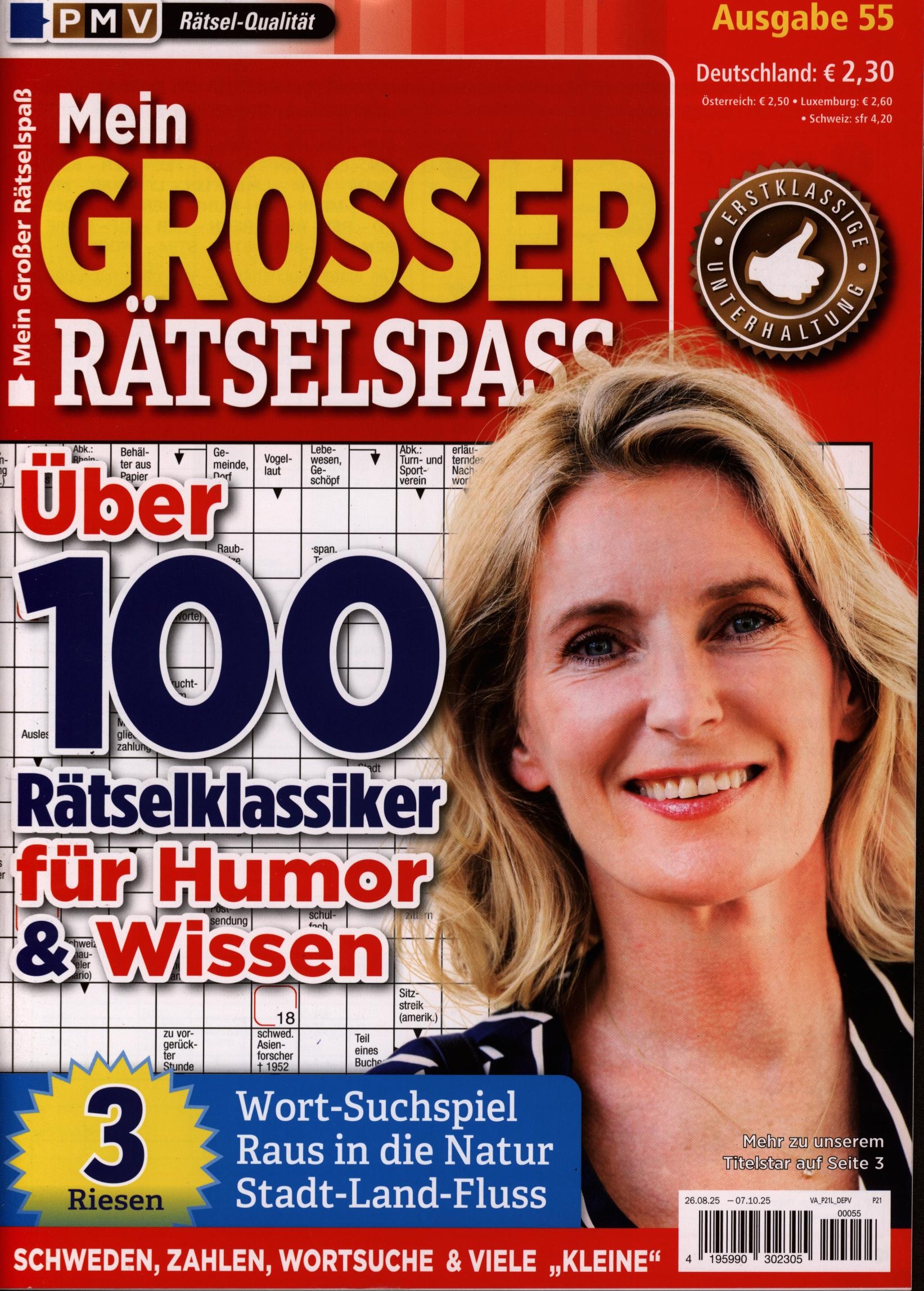 Mein großer Rätselspaß 55/2025