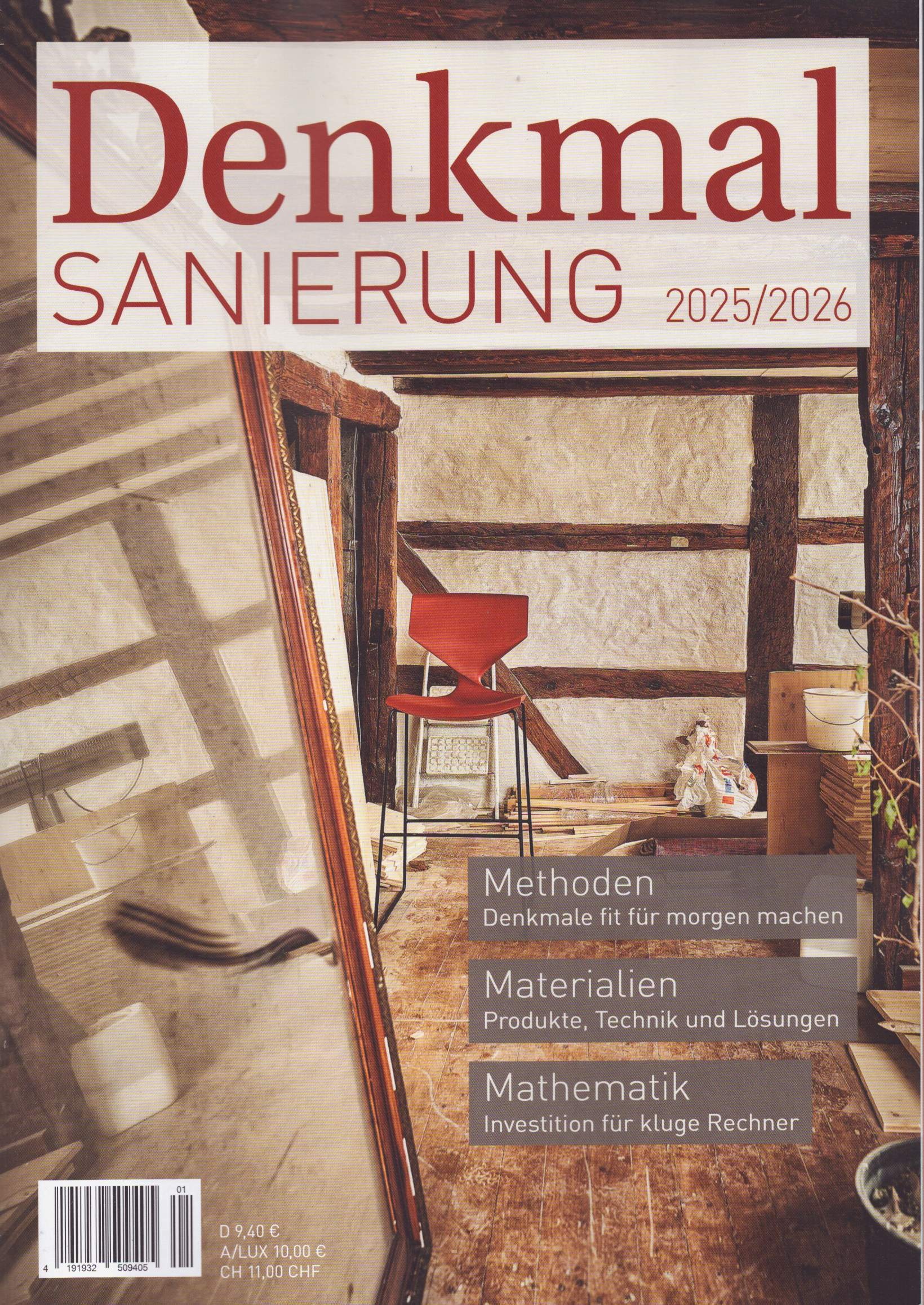 DENKMALSANIERUNG 1/2025