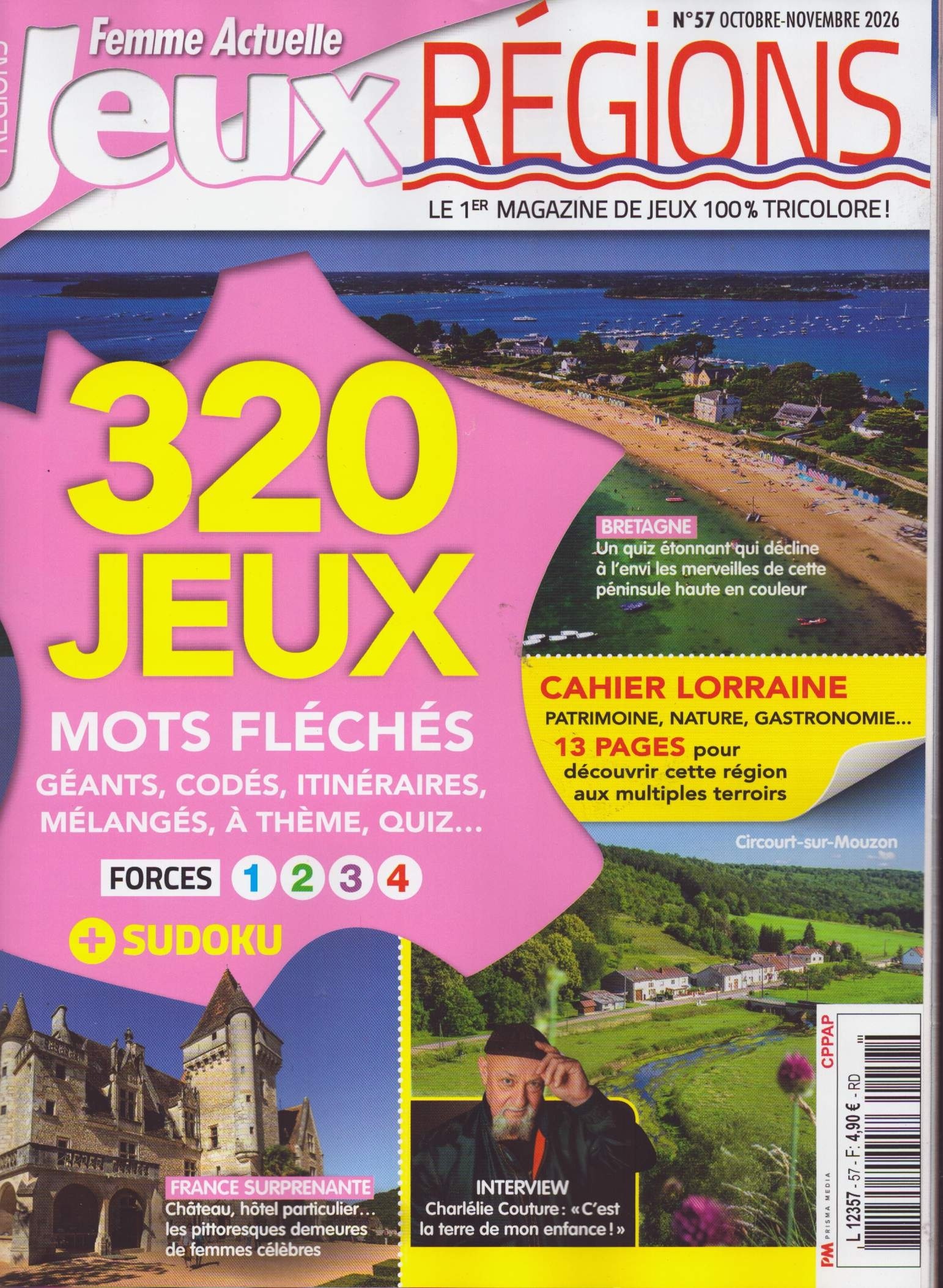 Femme Actuelle Jeux Régions 57/2026