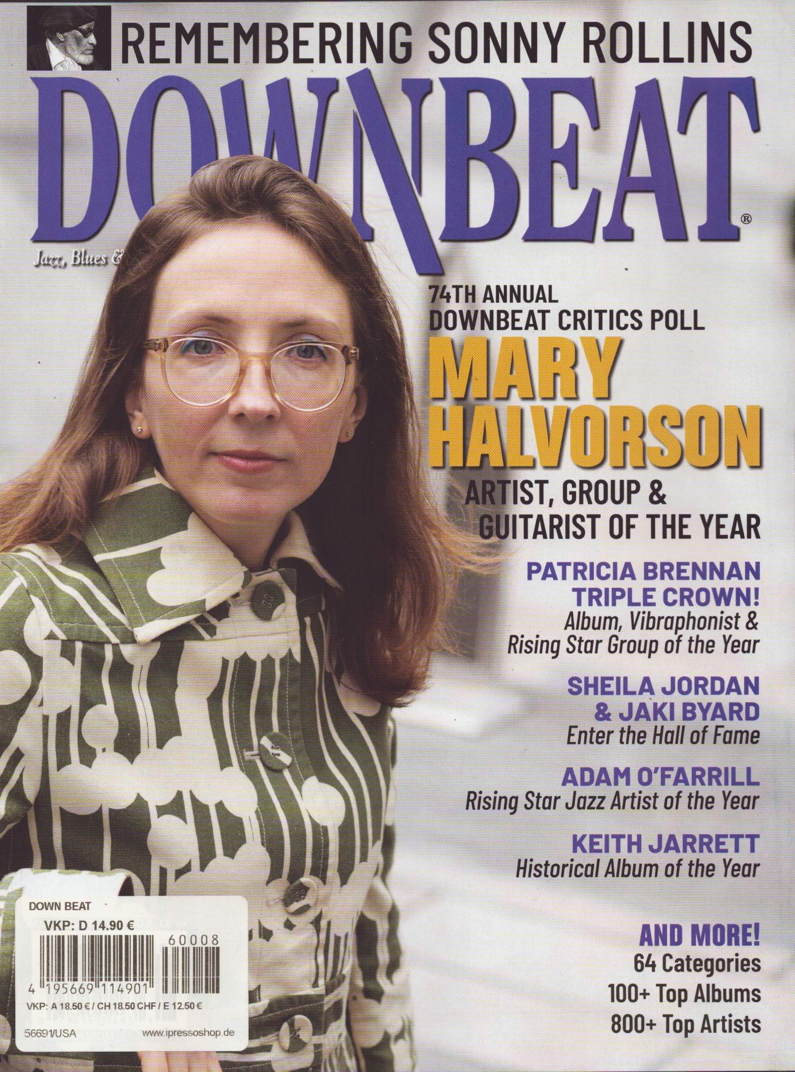 DOWNBEAT 8/2026