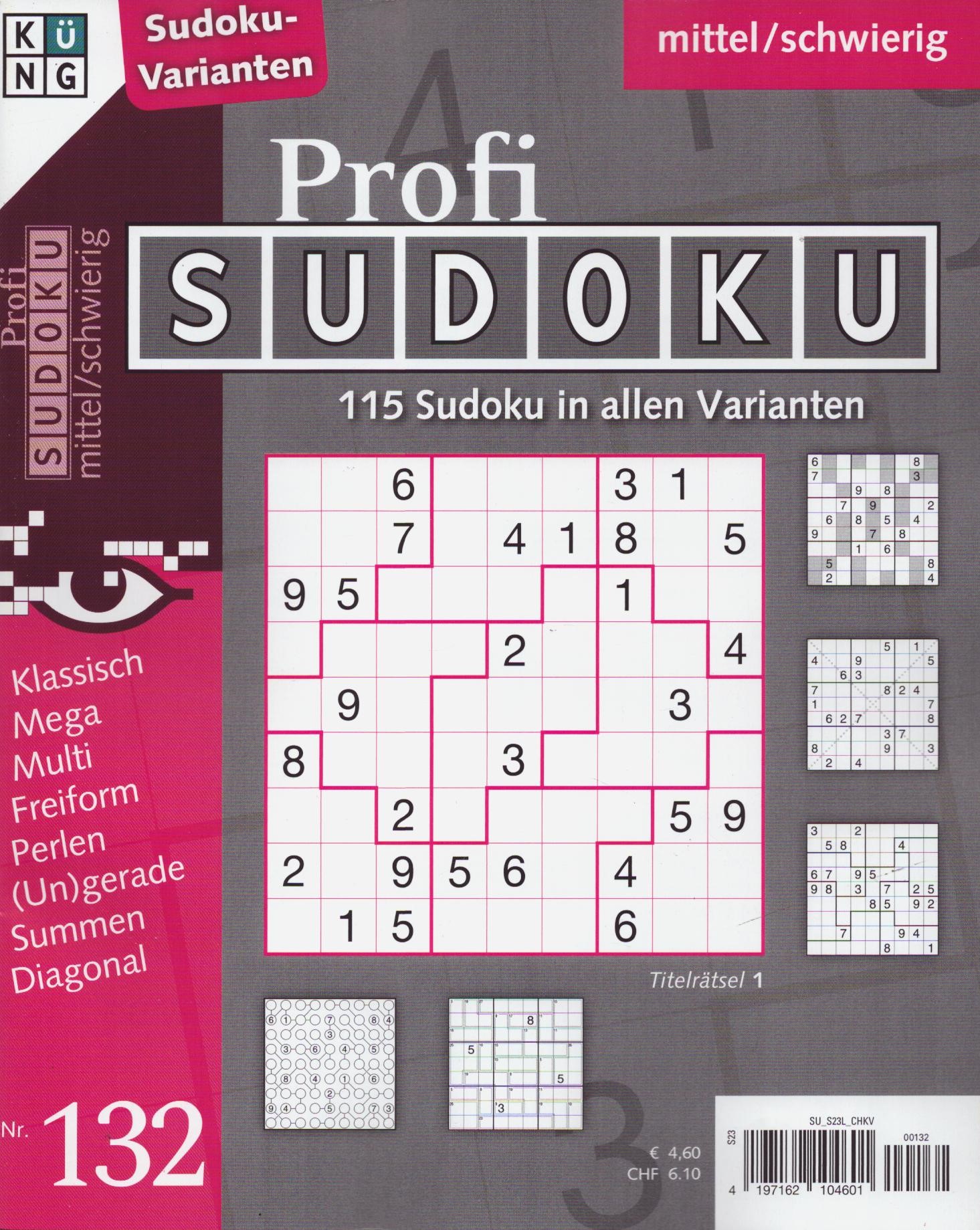 Profi Sudoku 132/2026